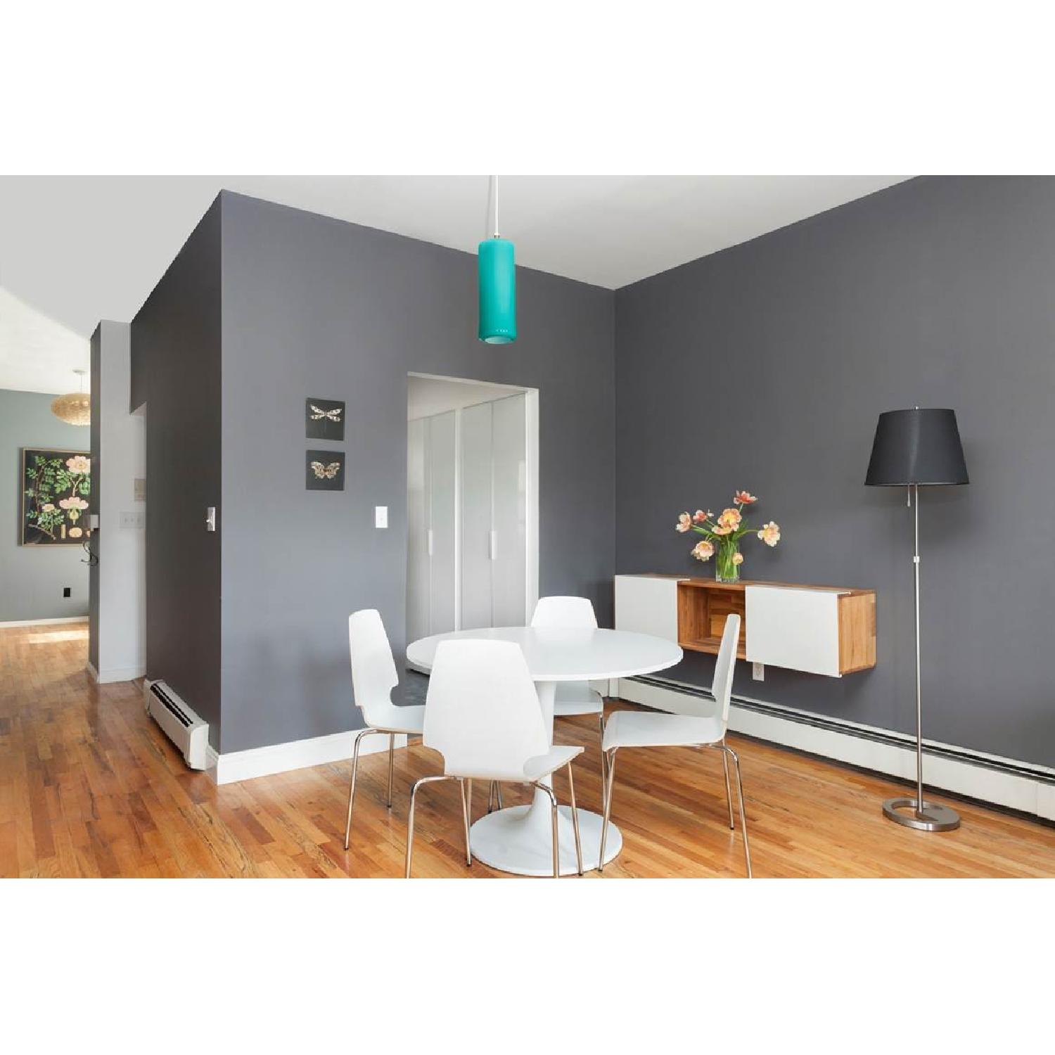 Ikea Docksta Table w/ 4 Vilmar Chairs - image-1