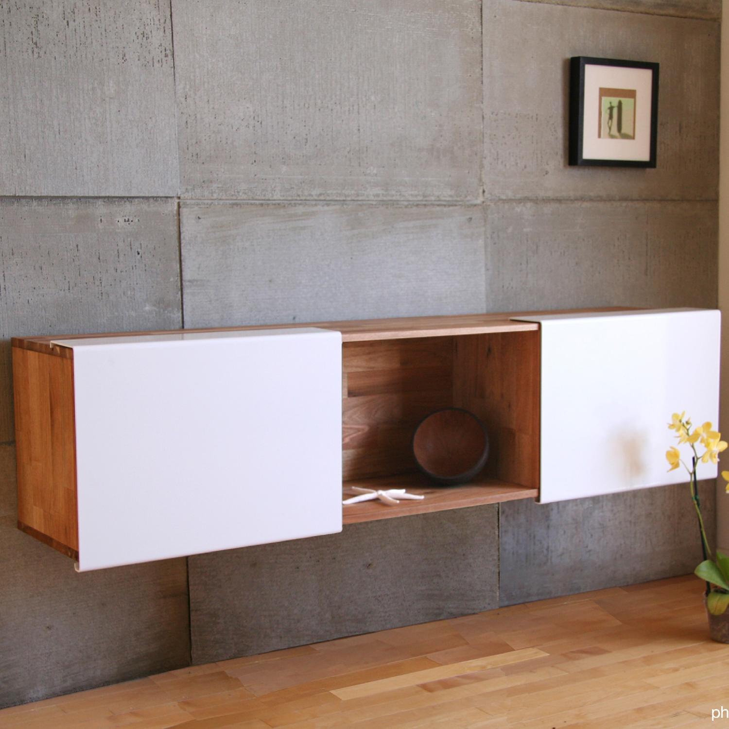 Mash Lax Floating Sideboard/Shelf/Credenza - image-1