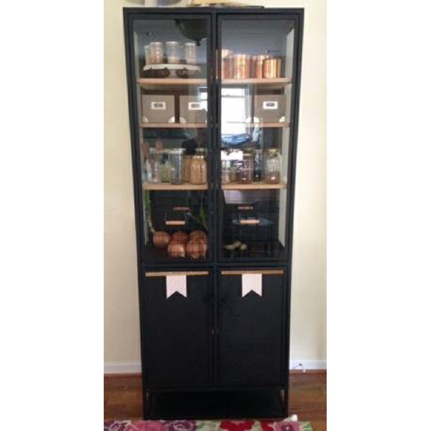 Crate & Barrel Casement Black Tall AptDeco