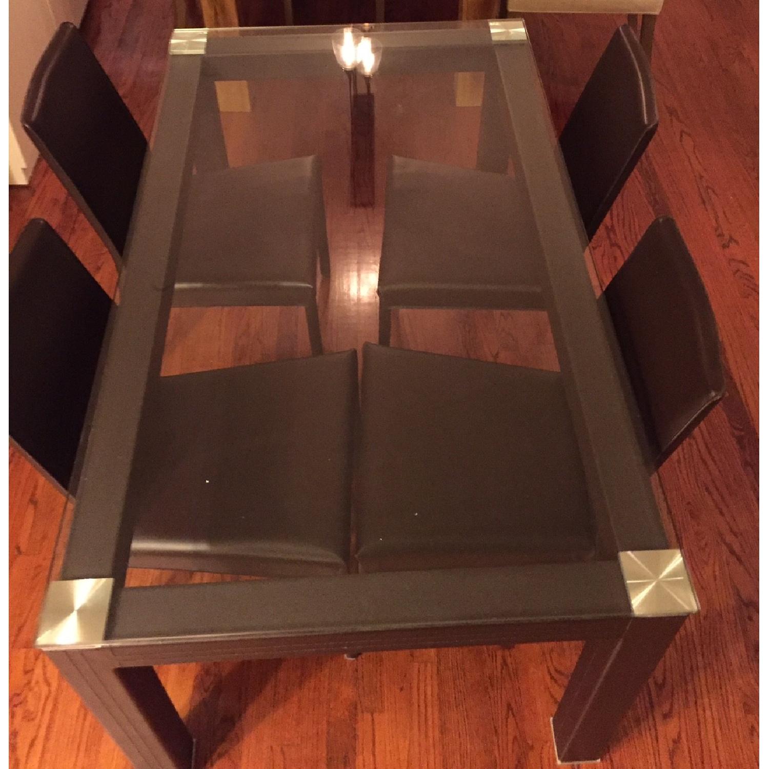 Macy's Dining Table w/ 4 Chairs AptDeco