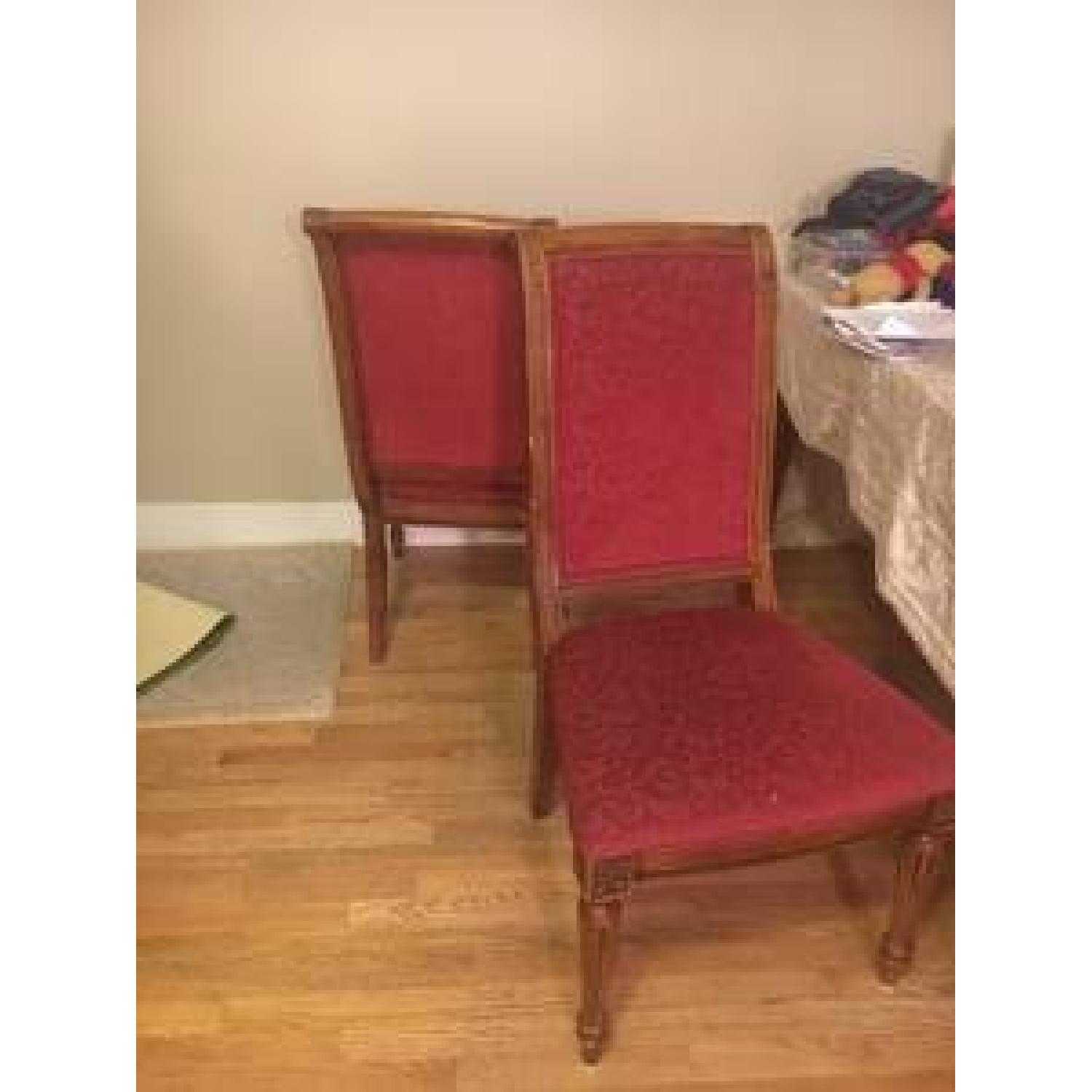 Ethan Allen Townhouse Dining Room Table w/ 6 Chairs - image-3