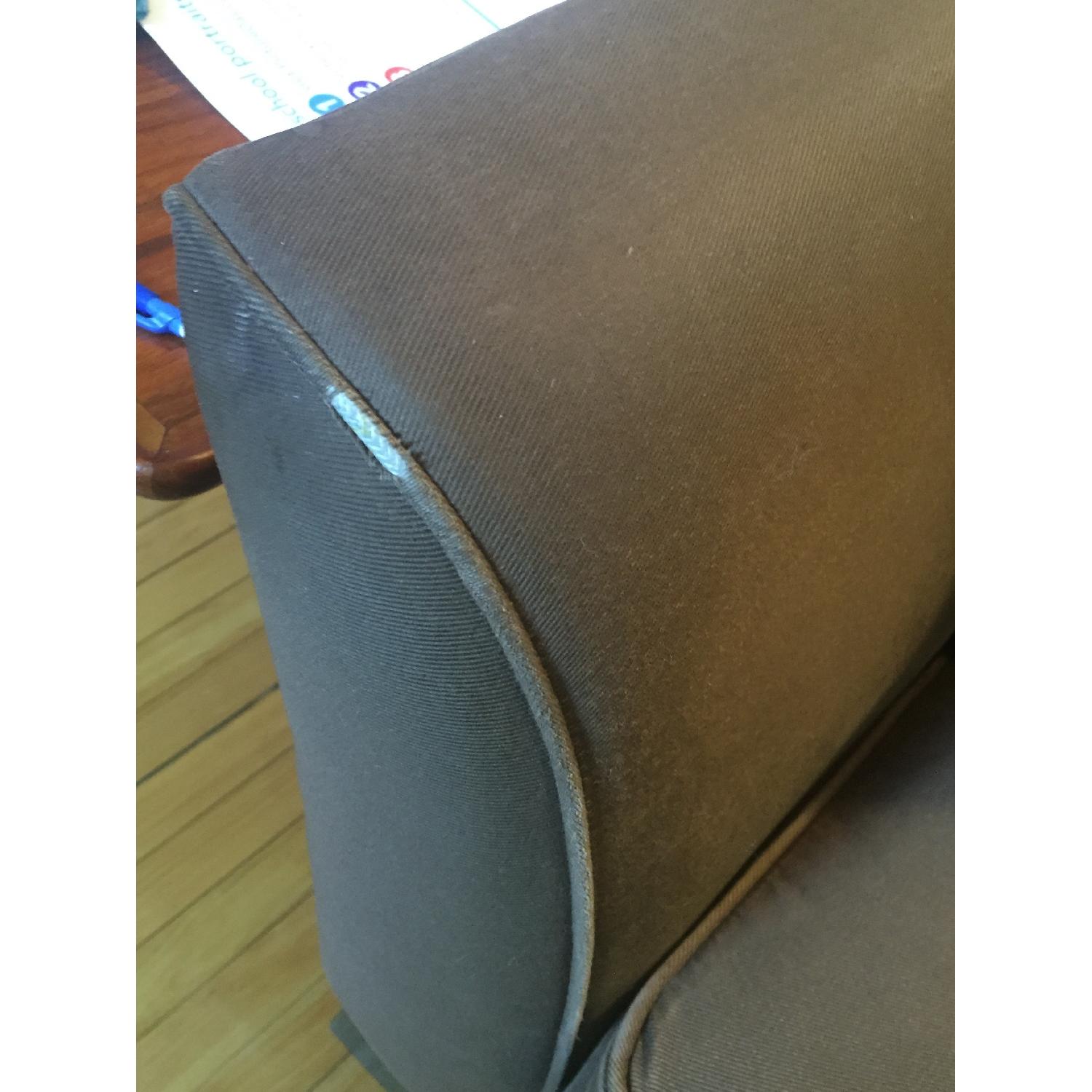 Pottery Barn Brown 2-Seat Sofa - image-2