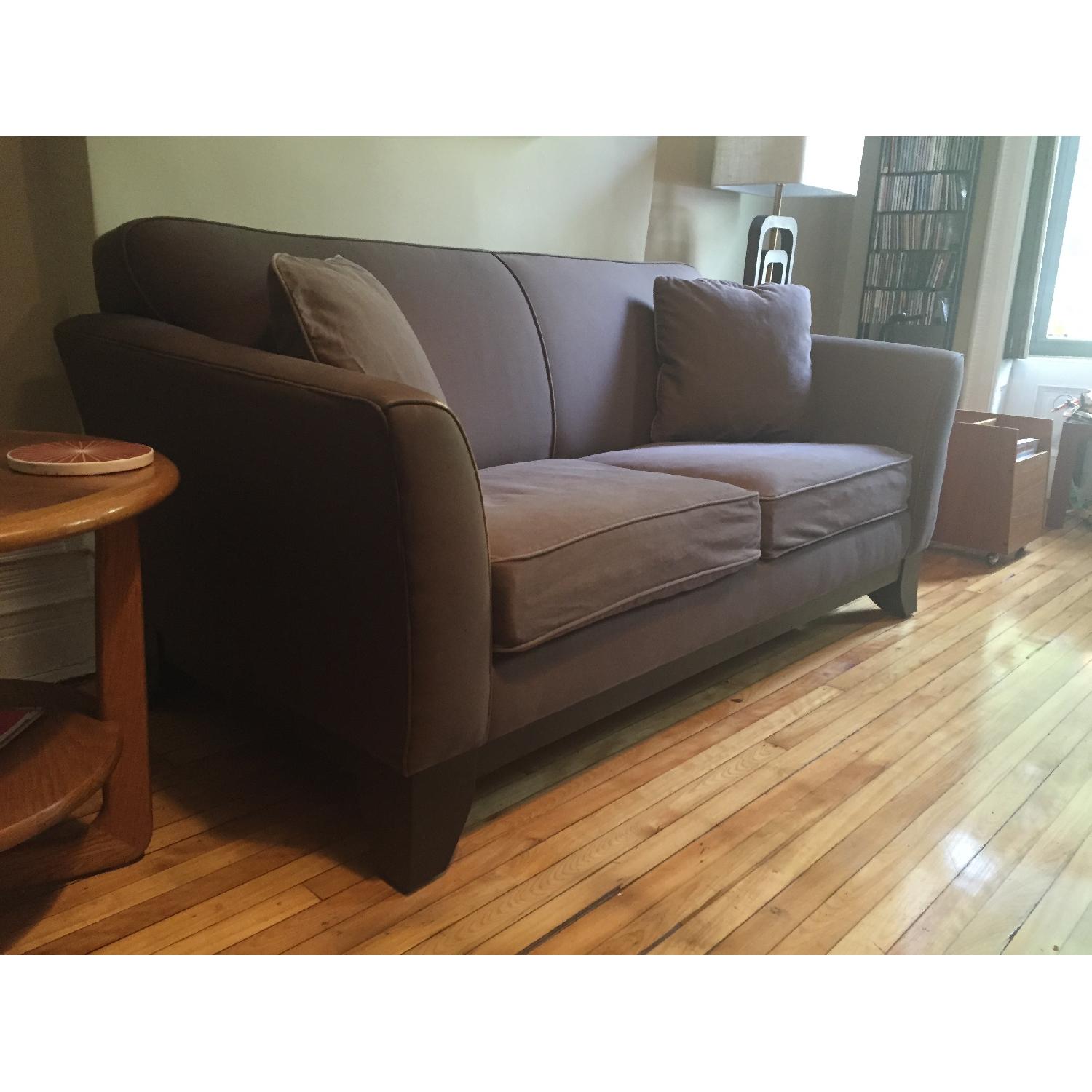 Pottery Barn Brown 2-Seat Sofa - image-3