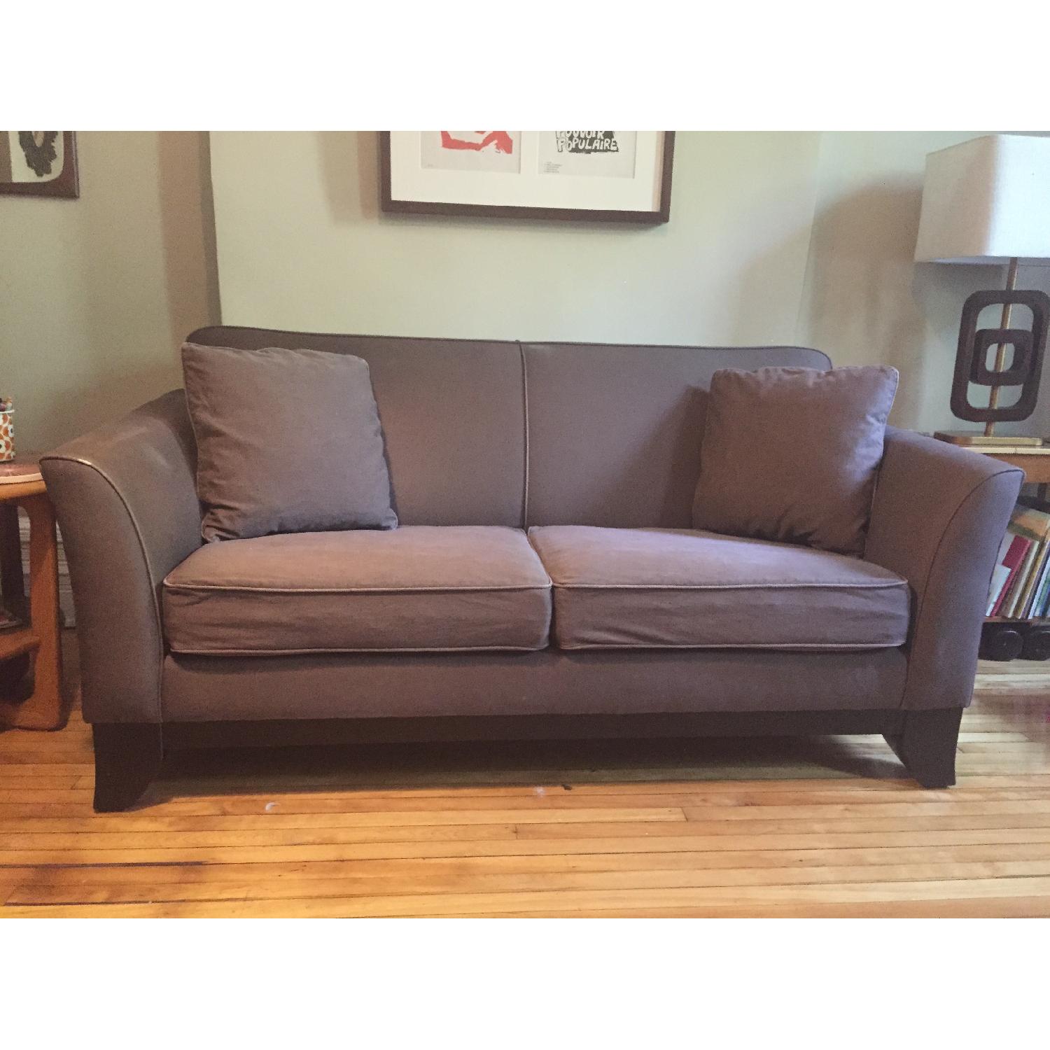 Pottery Barn Brown 2-Seat Sofa - image-4