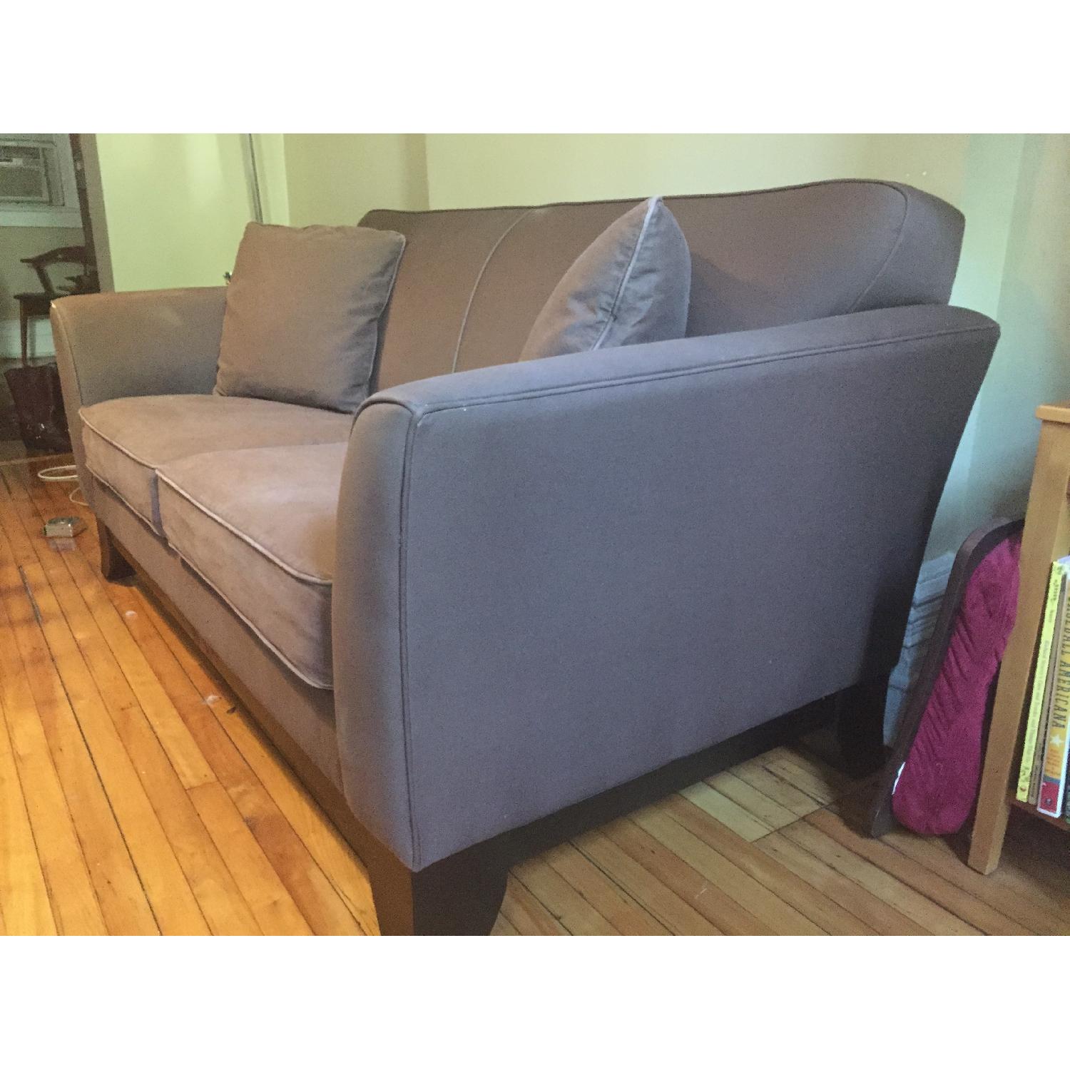 Pottery Barn Brown 2-Seat Sofa - image-7