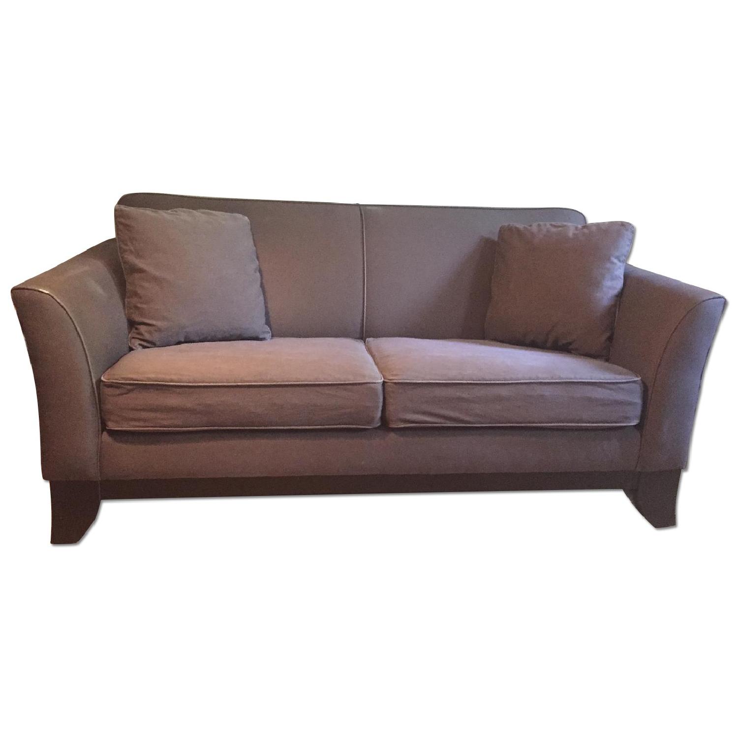 Pottery Barn Brown 2-Seat Sofa - image-0