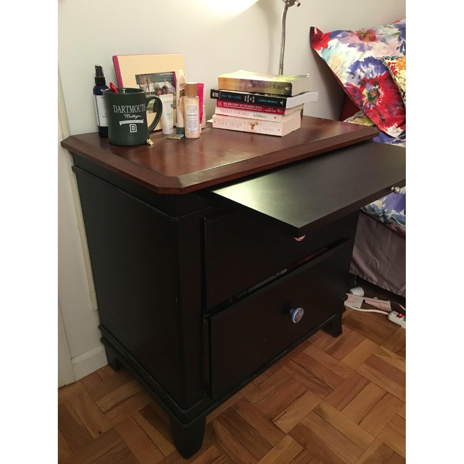 Side Table w/ Pull Out Tray - image-2