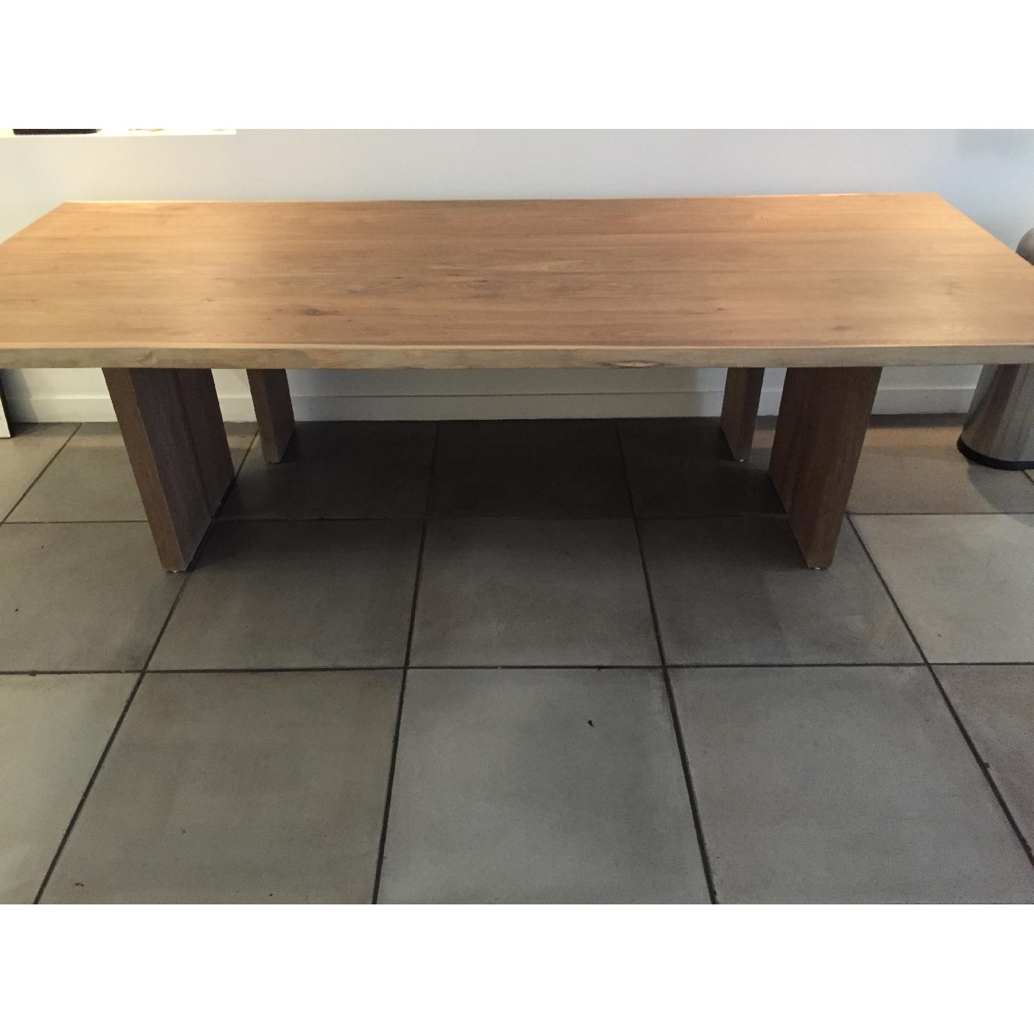 Crate & Barrel Dakota Dining Table AptDeco