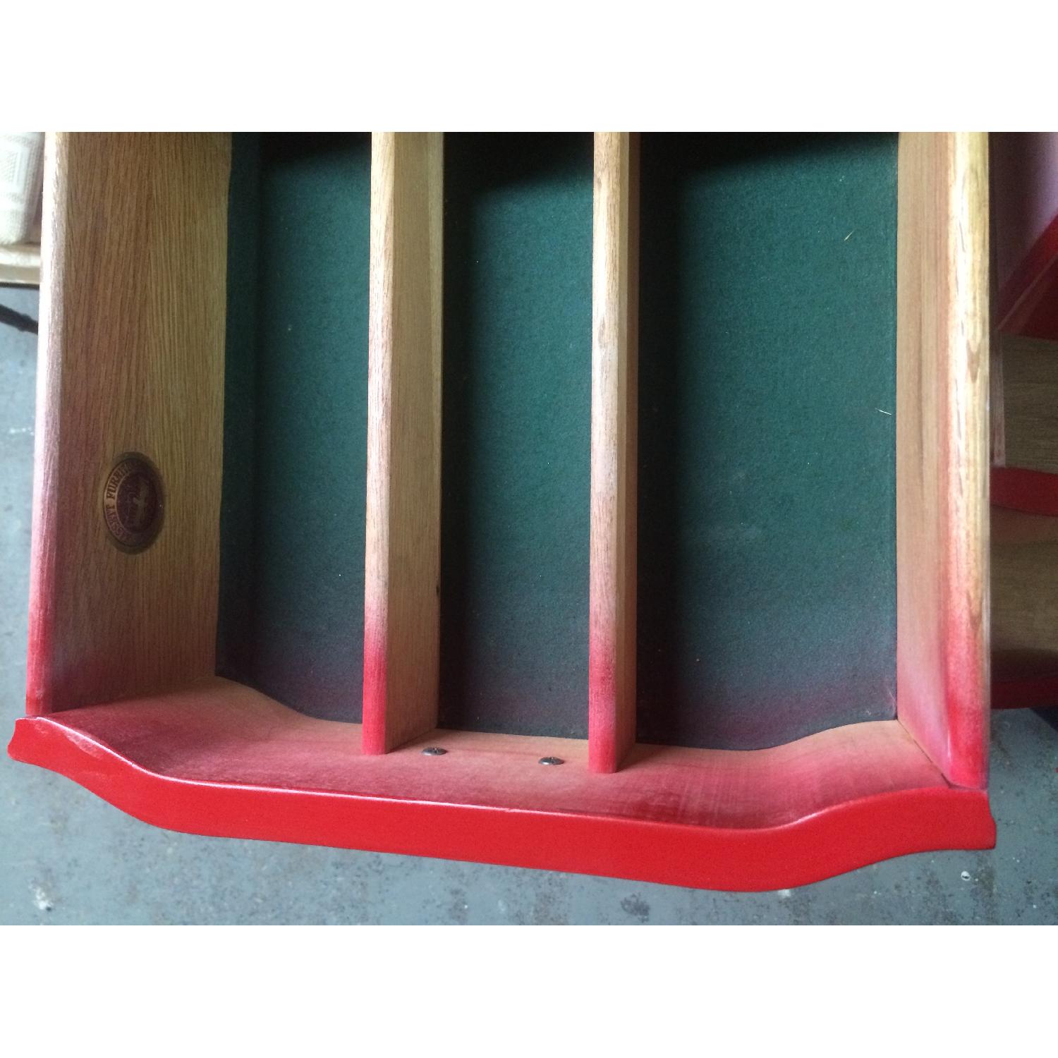 Solid Maple Wood Chinese Red Sideboard - image-7