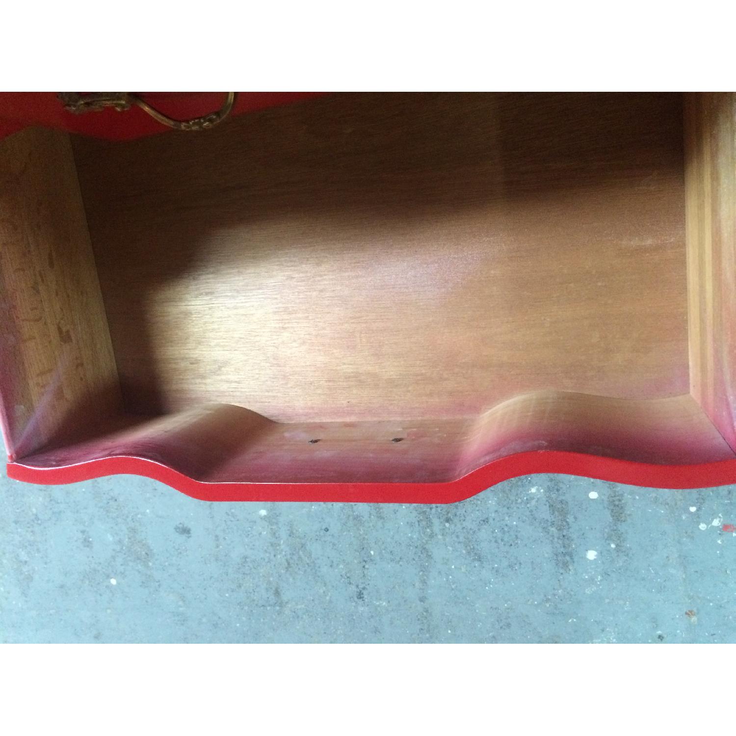 Solid Maple Wood Chinese Red Sideboard - image-11