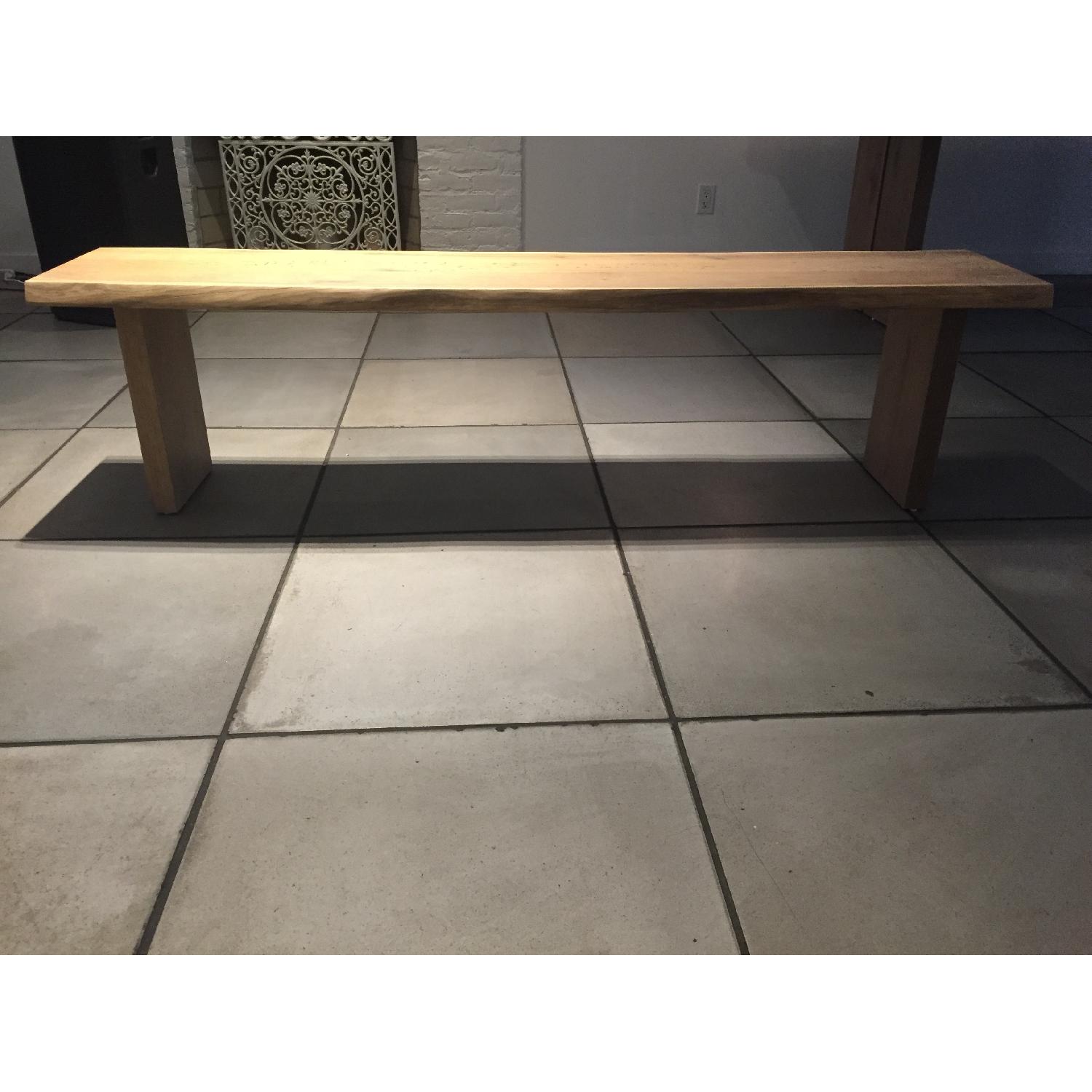 Crate & Barrel Dakota Dining Bench - image-1