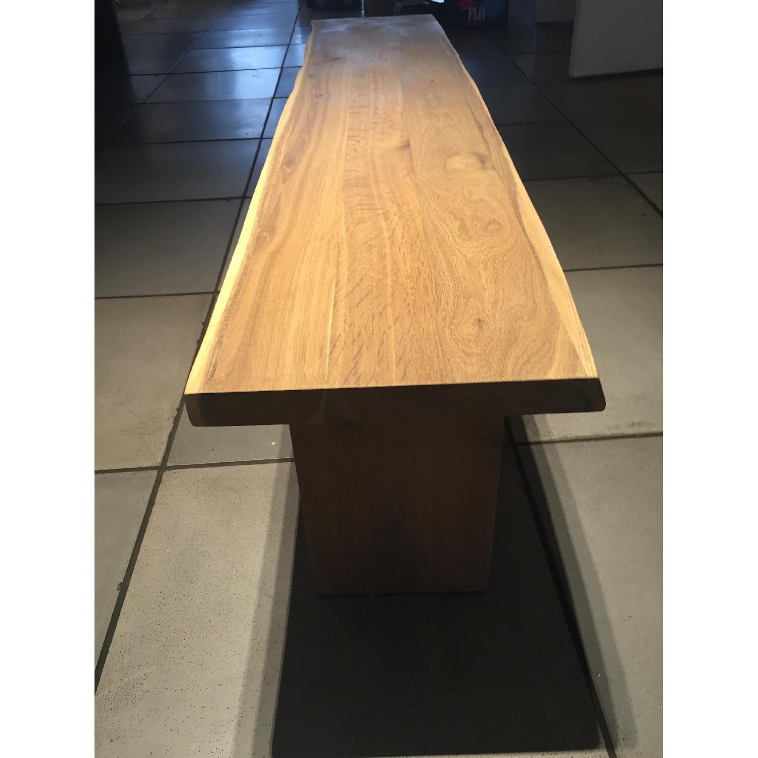 Crate & Barrel Dakota Dining Bench - image-2
