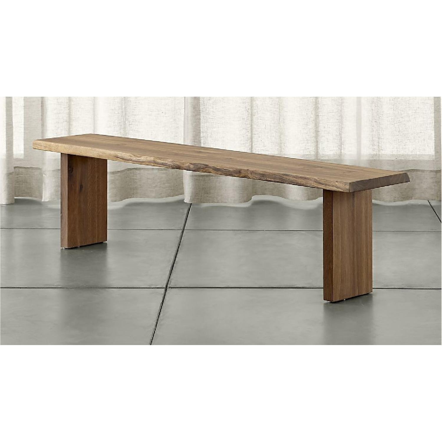Crate & Barrel Dakota Dining Bench - image-5