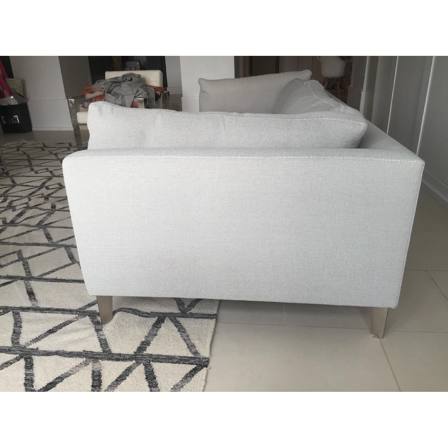 Montauk Sofa Grey Linen Harris Sofa - image-3