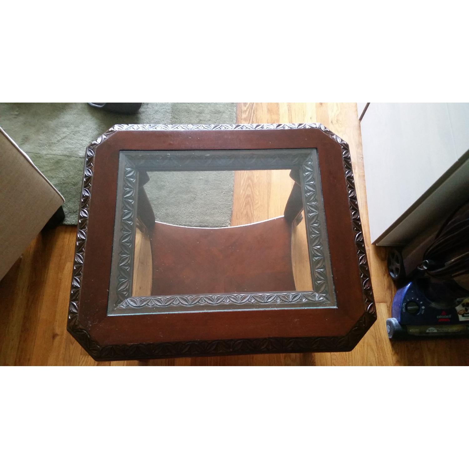 Raymour & Flanigan Wood Side Table - image-3