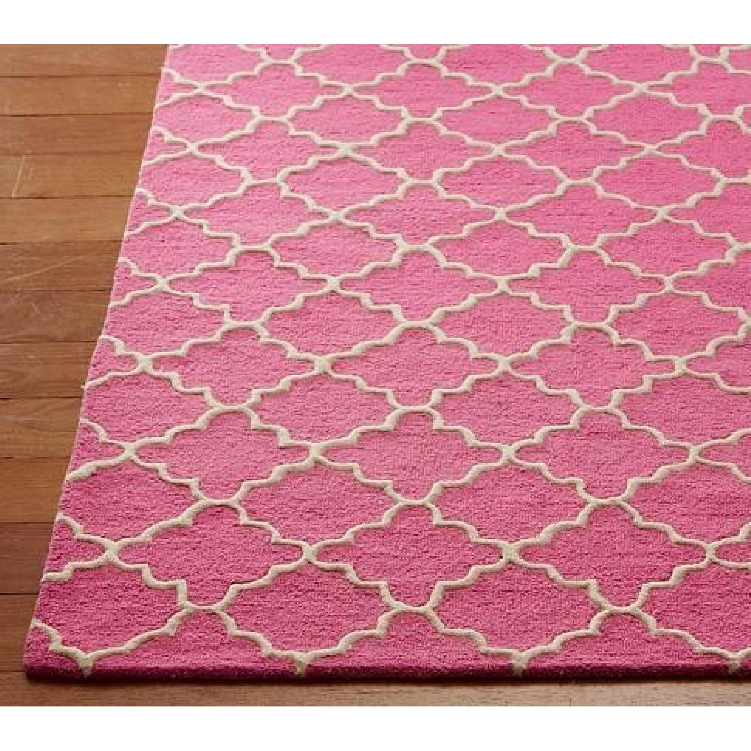 Pottery Barn Addison Rug in Fuschia - image-1
