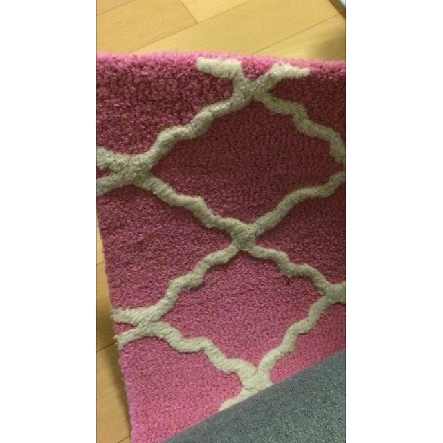 Pottery Barn Addison Rug in Fuschia - image-2