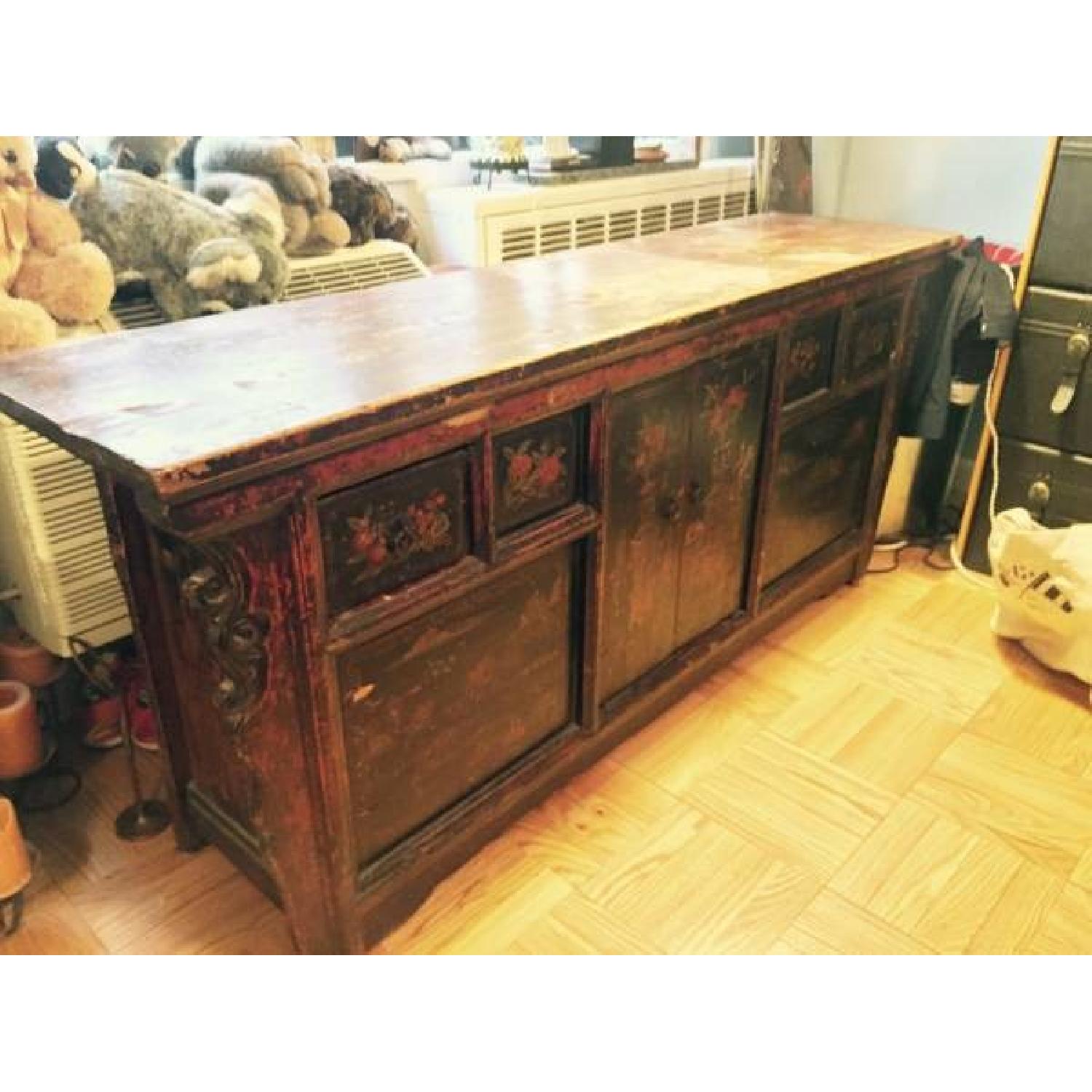 Antique Japanese Entryway Unit AptDeco