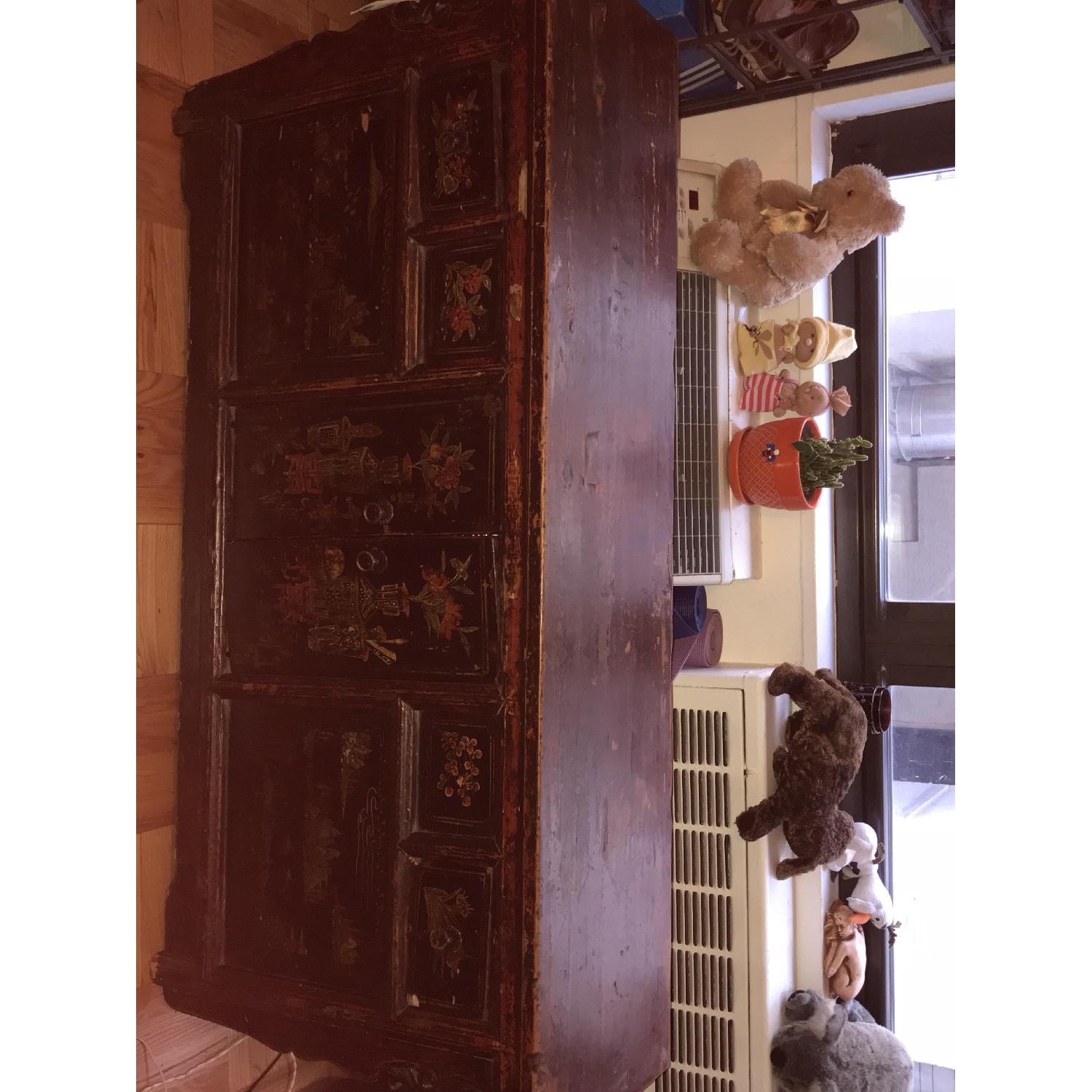 Antique Japanese Entryway Unit AptDeco