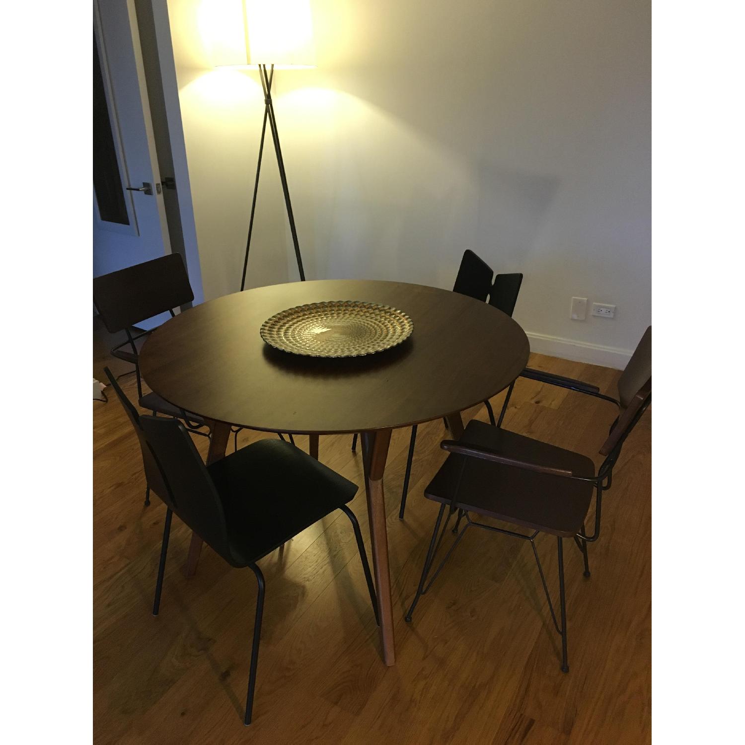 West Elm Mid-Century Round Dining Table - image-4