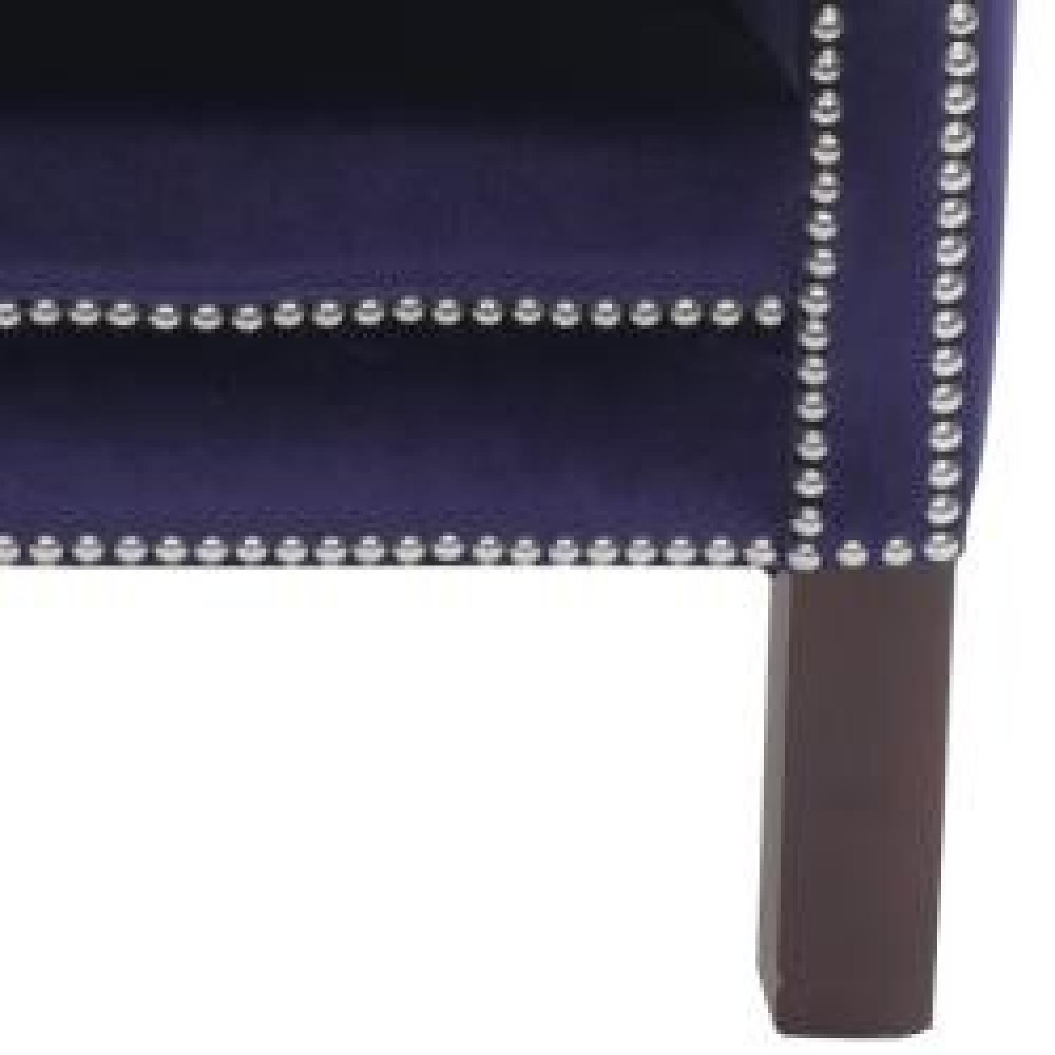 Safavieh Royal Blue Arm Chair - image-1