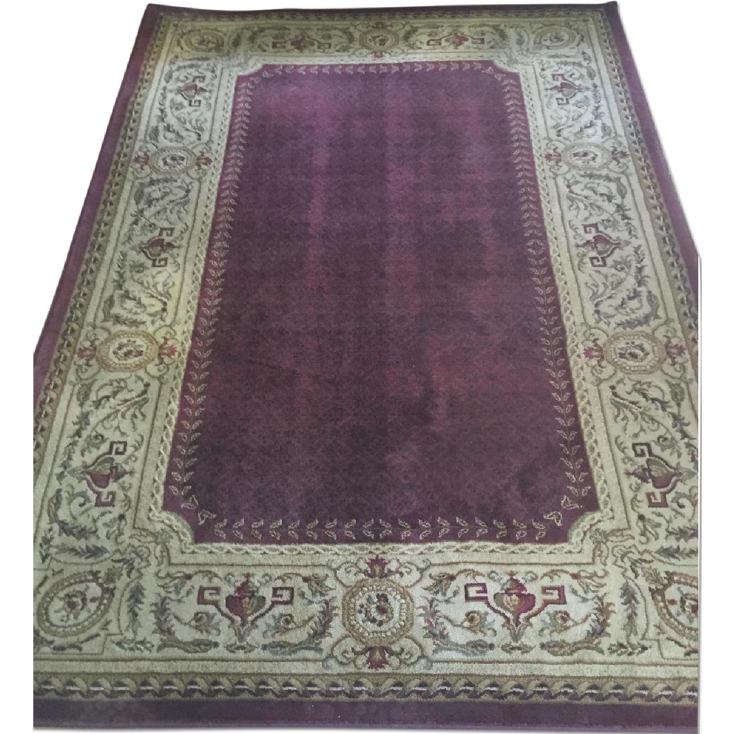 Feizy Ashton Collection Burgundy Area Rug - image-0