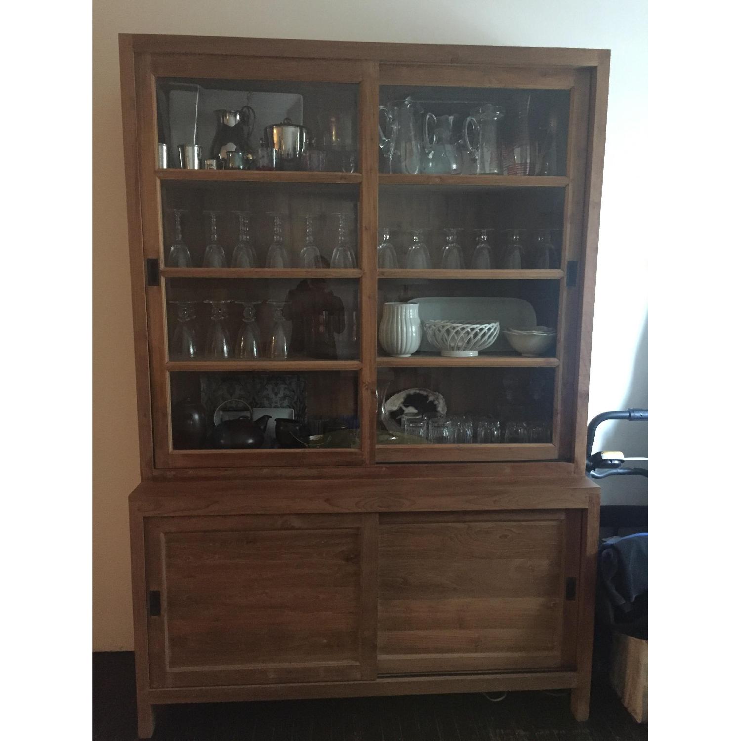 Teak Cupboard/Hutch - image-1