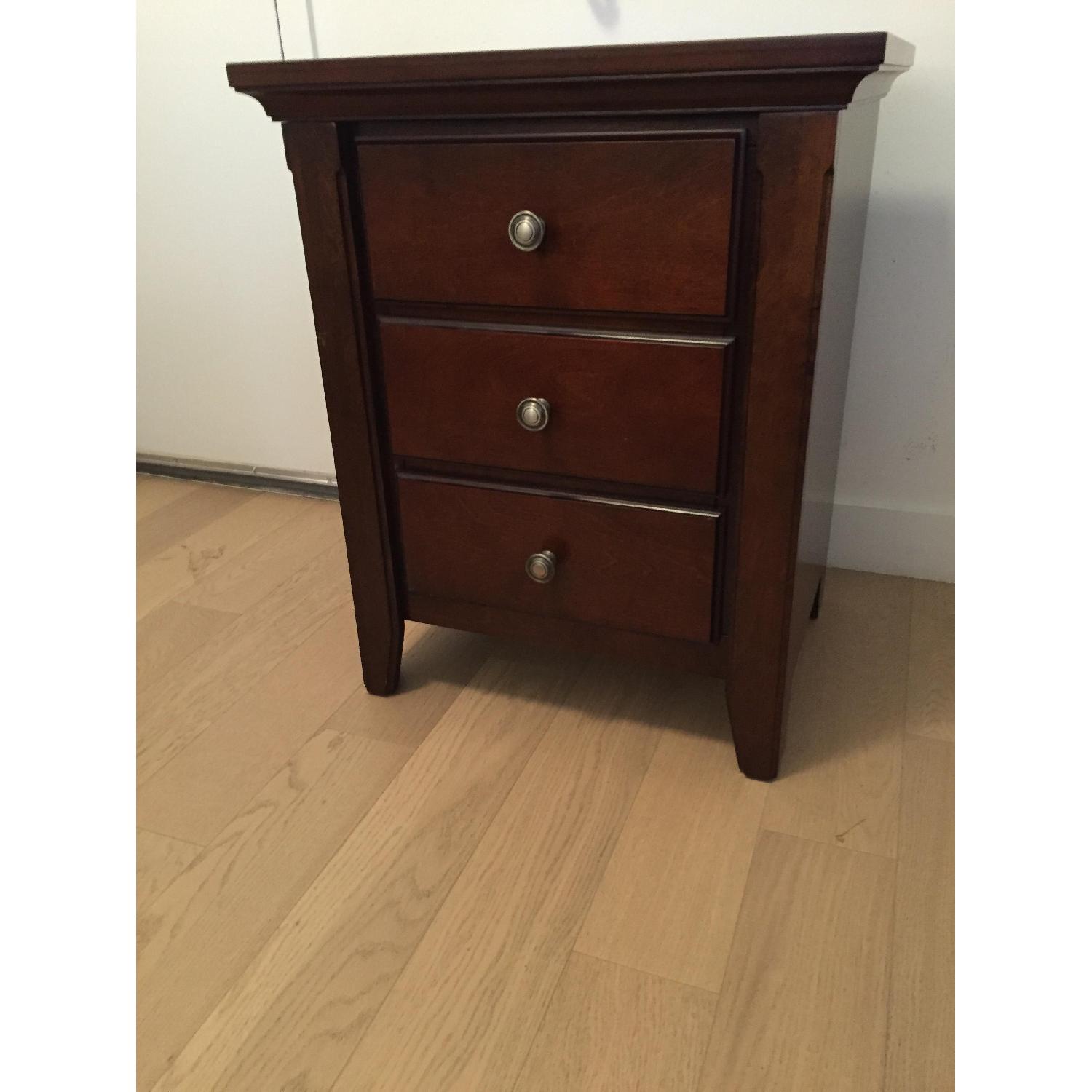 Threshold Avington Nightstand in Dark Tobacco - image-2