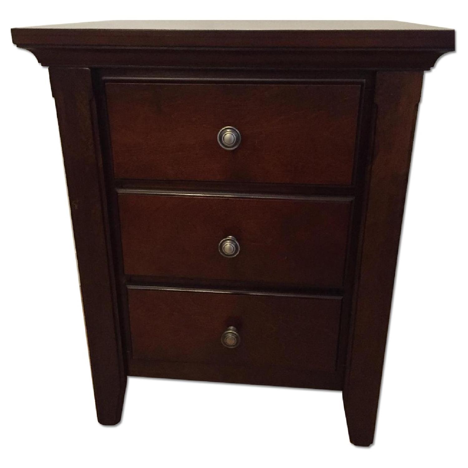 Threshold Avington Nightstand in Dark Tobacco - image-0