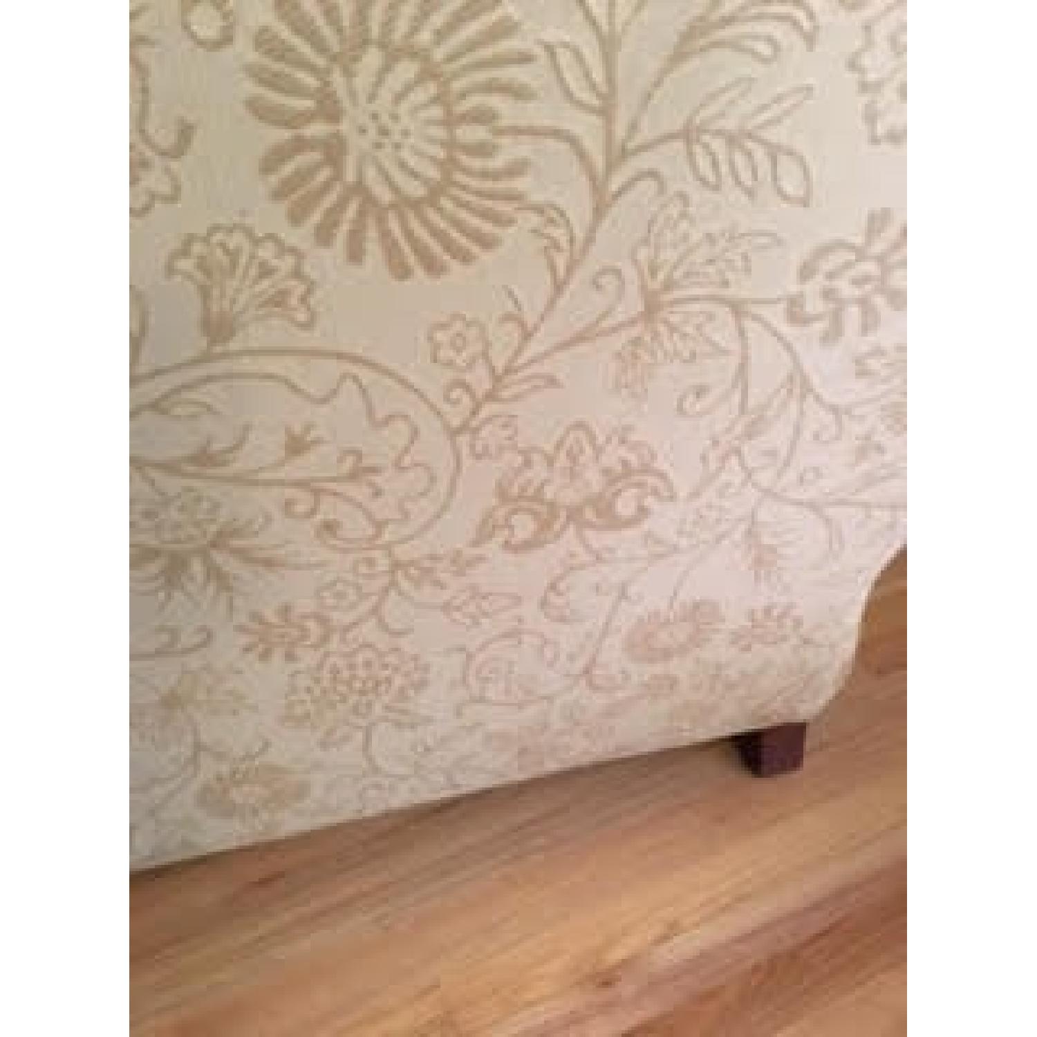 Ethan Allen Curved Back Roll Arm Sofa - image-3