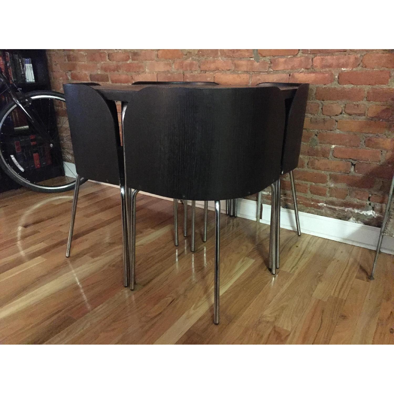 Ikea Fusion Dining Table w/ 4 Chairs - AptDeco