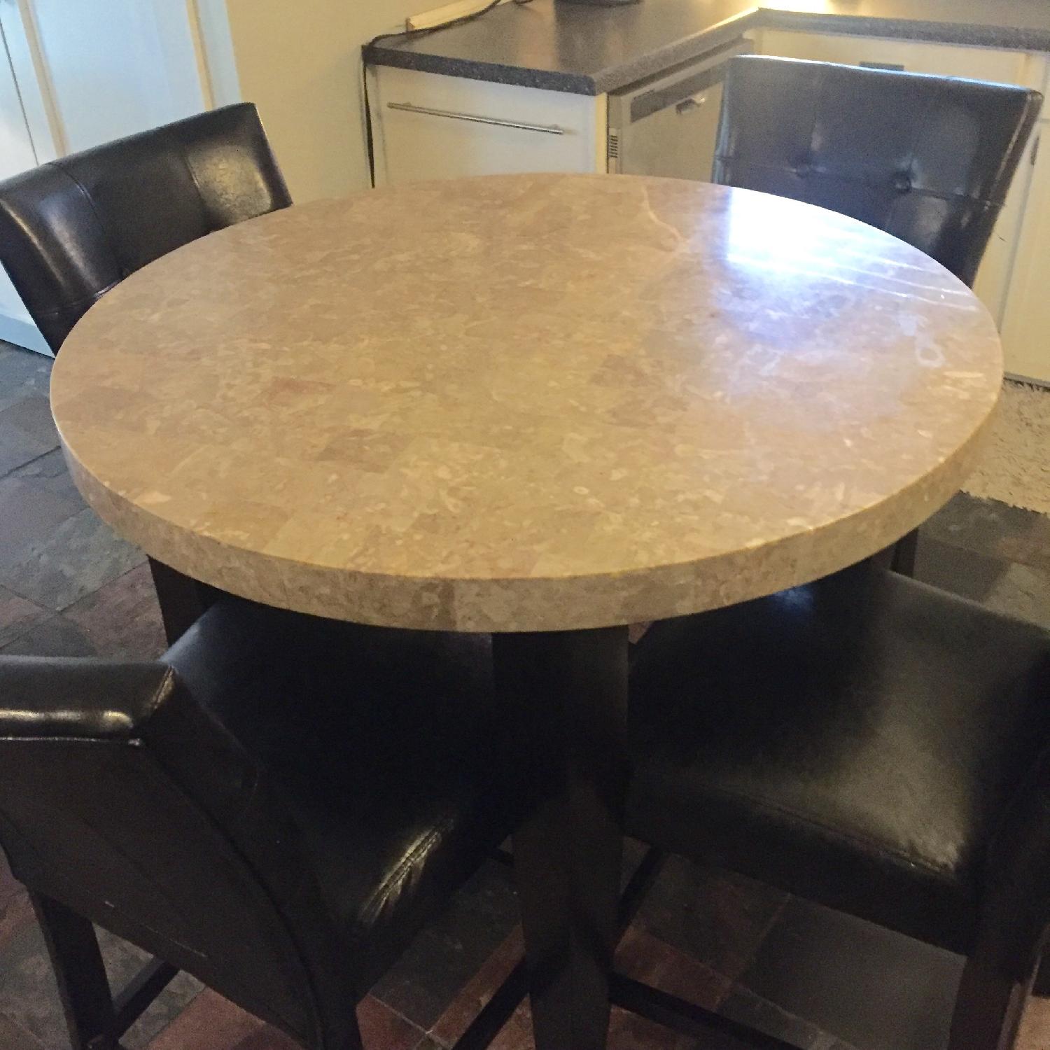 Room Place 5 Piece Counter Height Dining Set - image-1