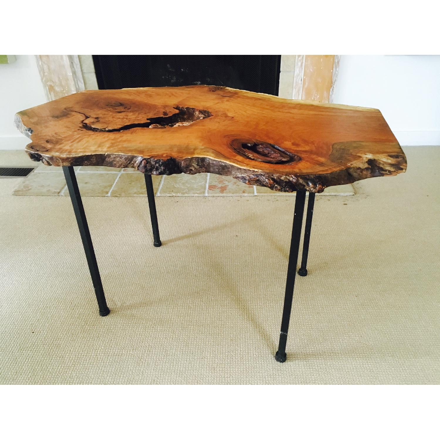 Live Edge Cherry Burl Coffee/Cocktail Table - image-2