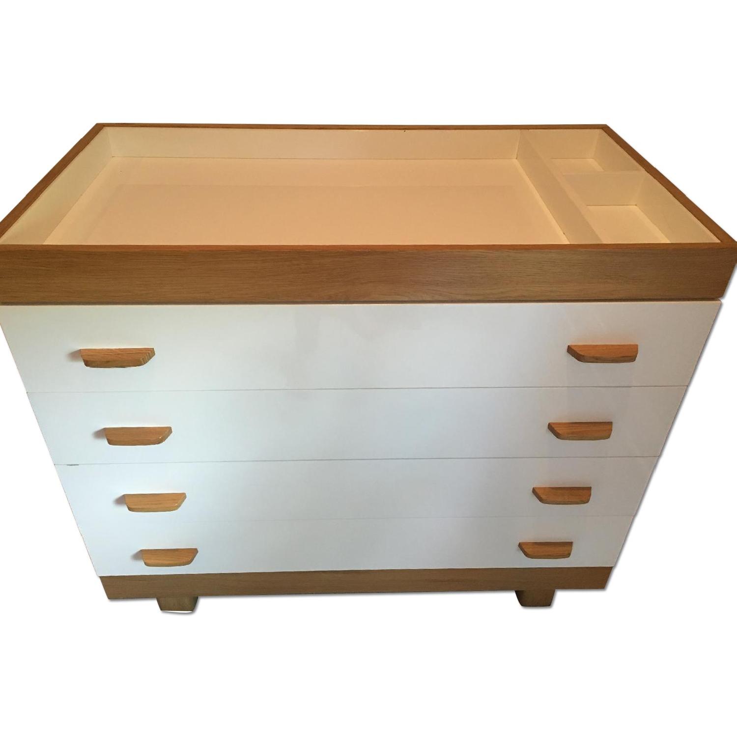 Netto Collection 2 Tone Storage Drawer Crib + Changing Table/Dresser - image-10