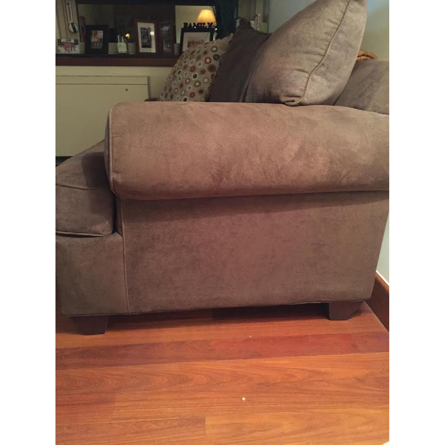 Bauhaus Chocolate Brown Sleeper Sofa - image-4