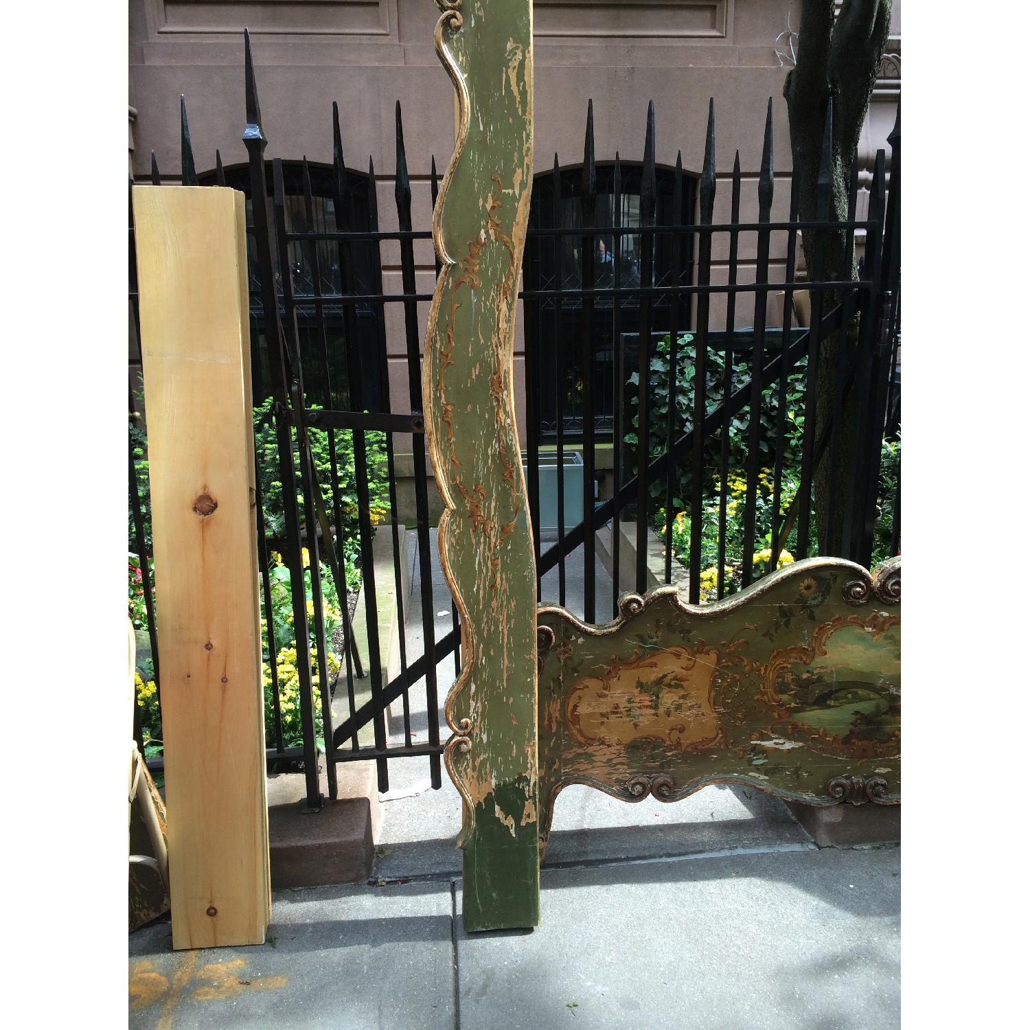 Shabby Chic French Queen Bed - image-5