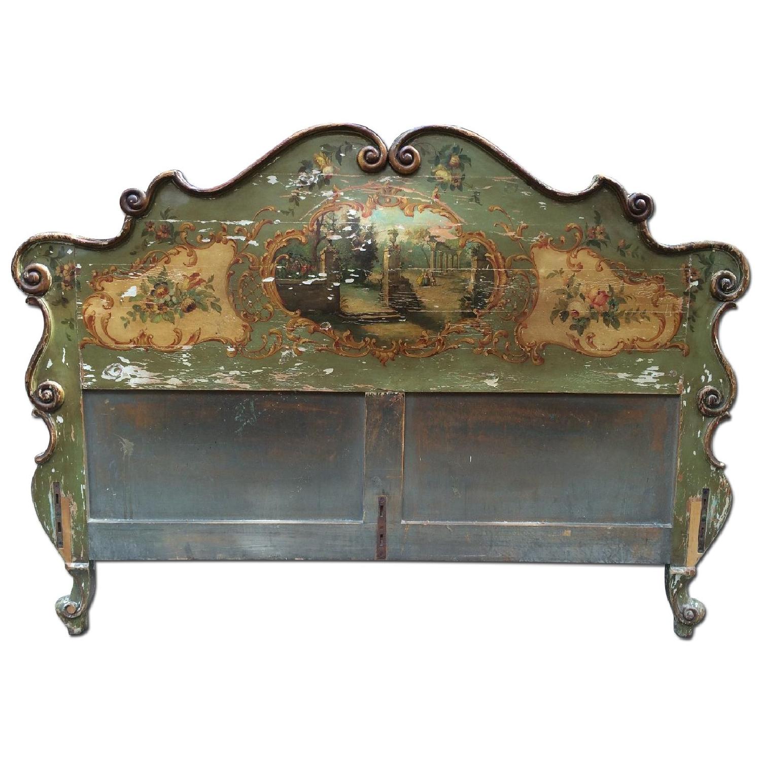 Shabby Chic French Queen Bed - image-6