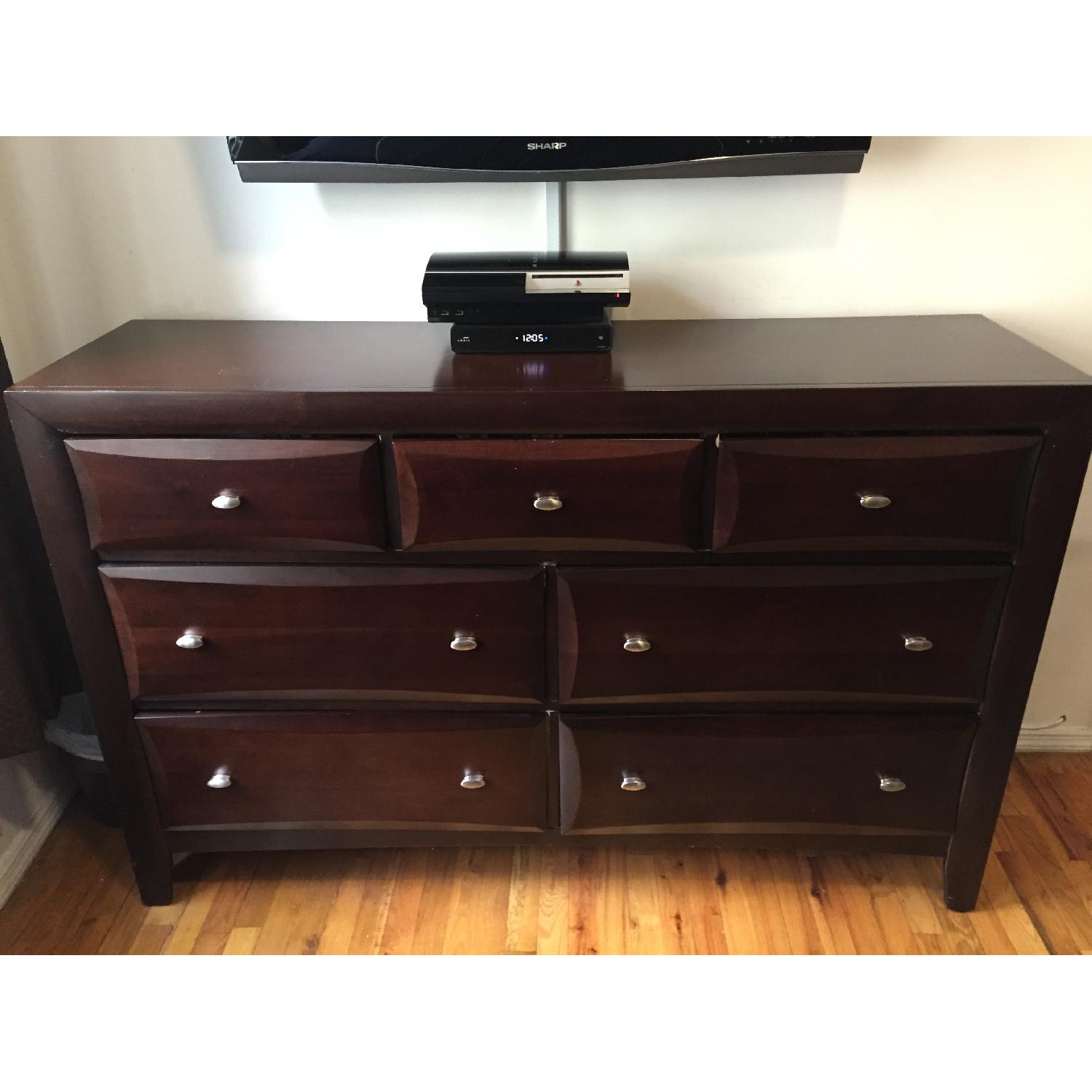 Dark Brown Dresser - image-3