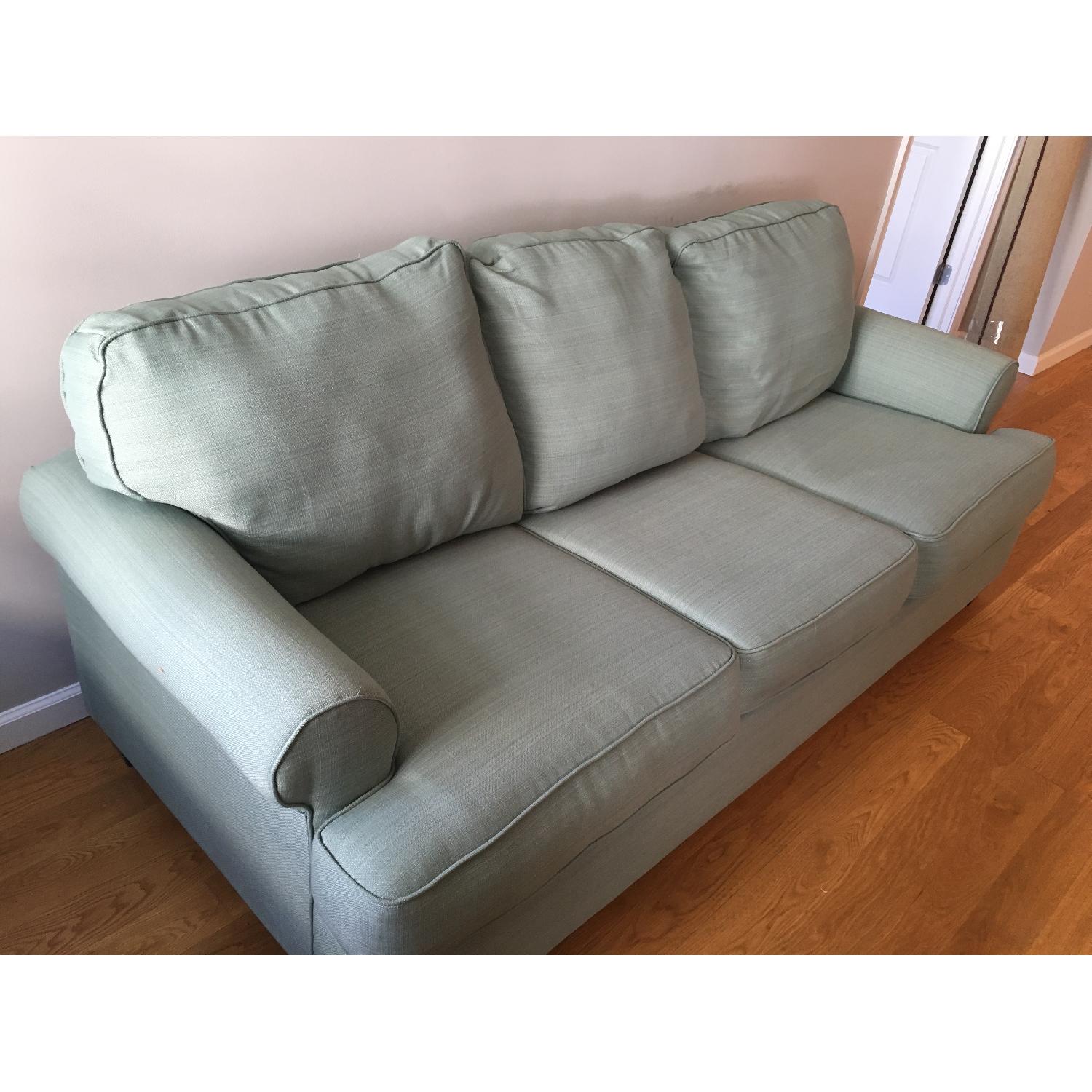 Jennifer Convertibles Daystar Seafoam Sofa - image-2