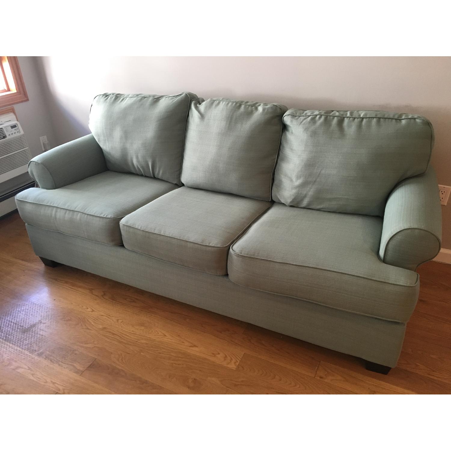 Jennifer Convertibles Daystar Seafoam Sofa - image-3