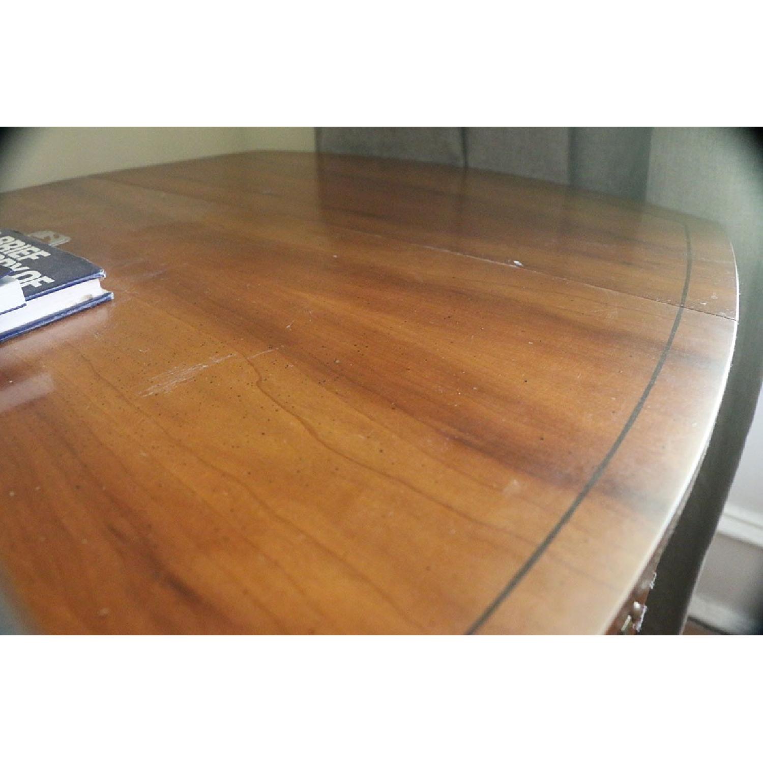 Wooden Side Table w/ Leaves - image-5