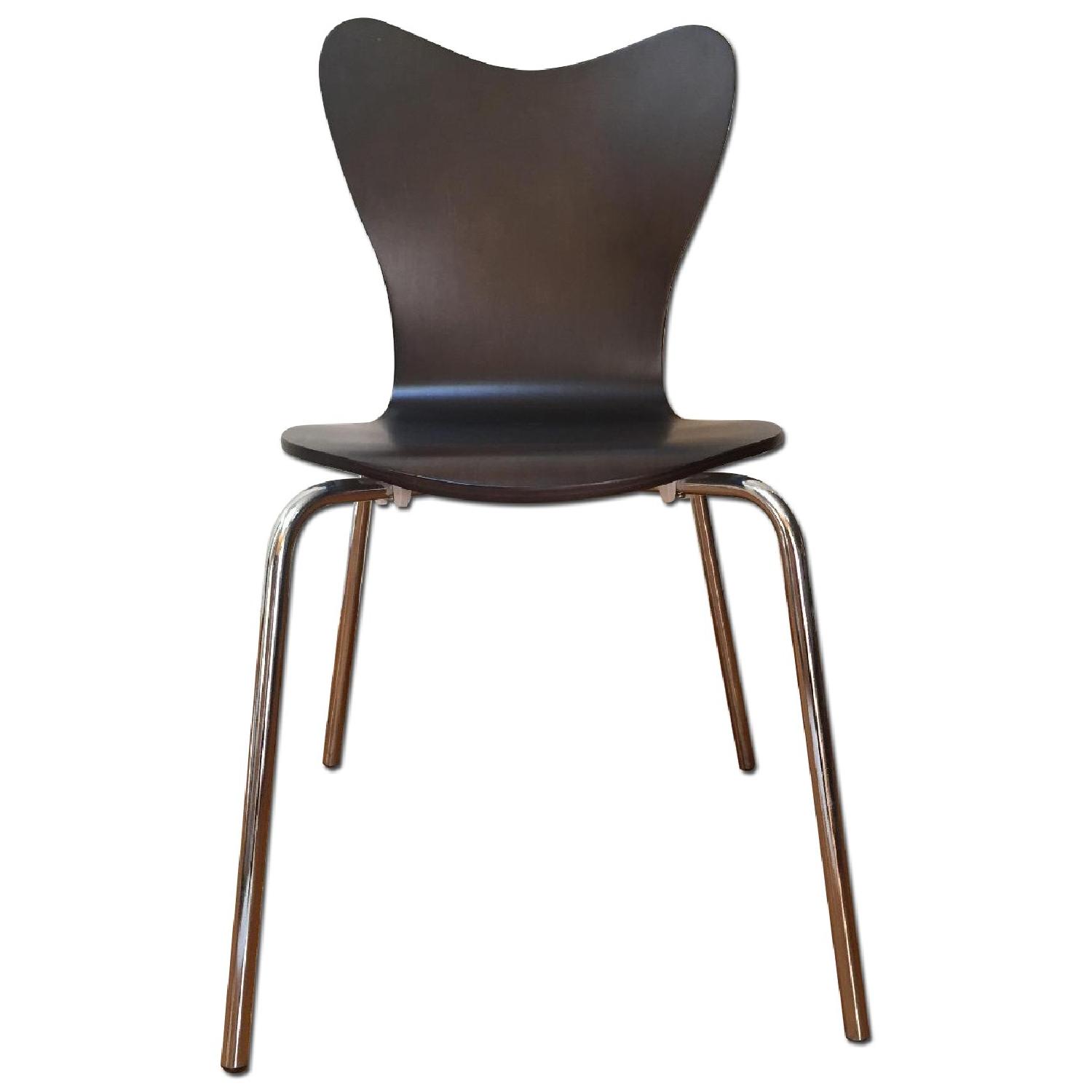West Elm Scoop-Back Chair - image-0