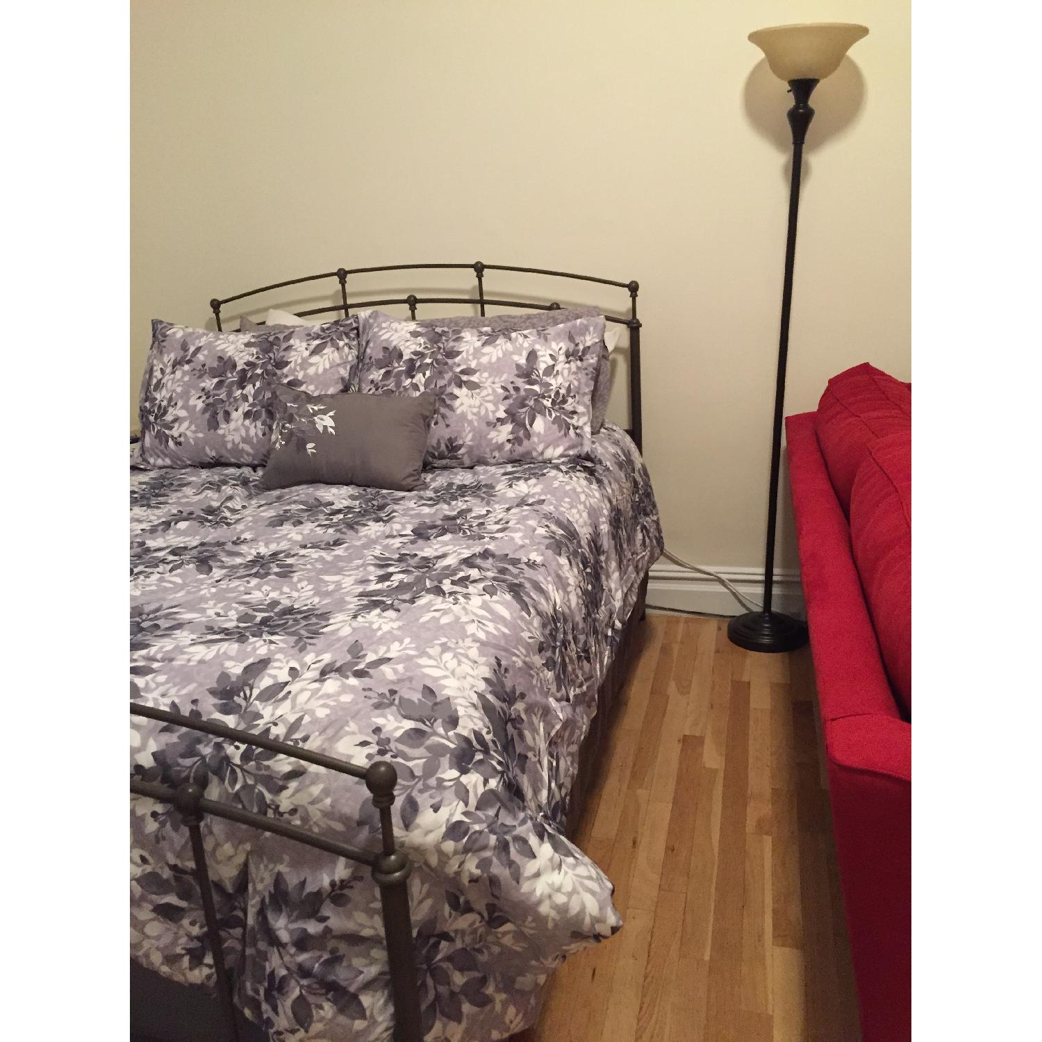 Raymour & Flanigan Queen Size Bed Frame - image-3