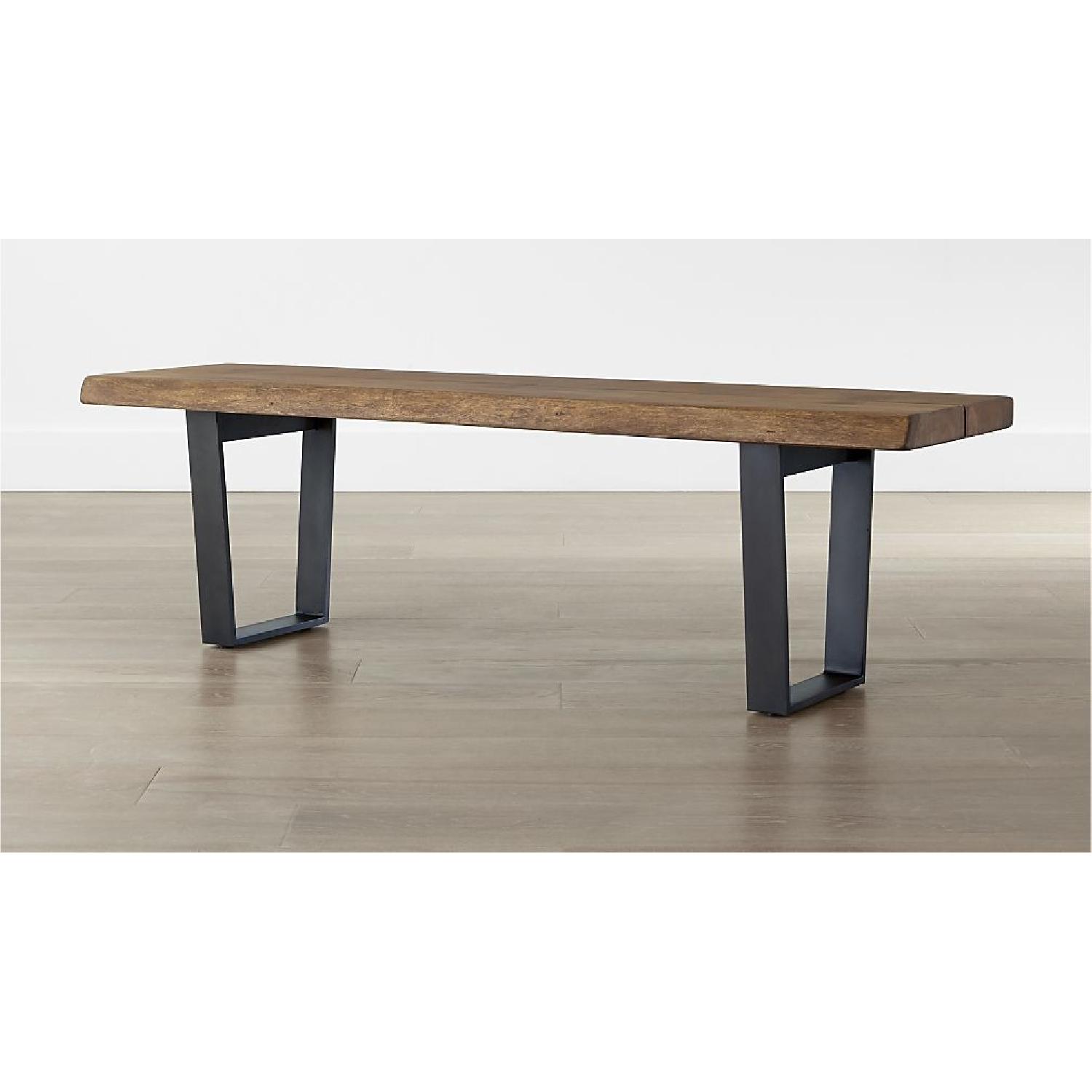 Crate & Barrel Yukon Coffee Table/Bench - image-3