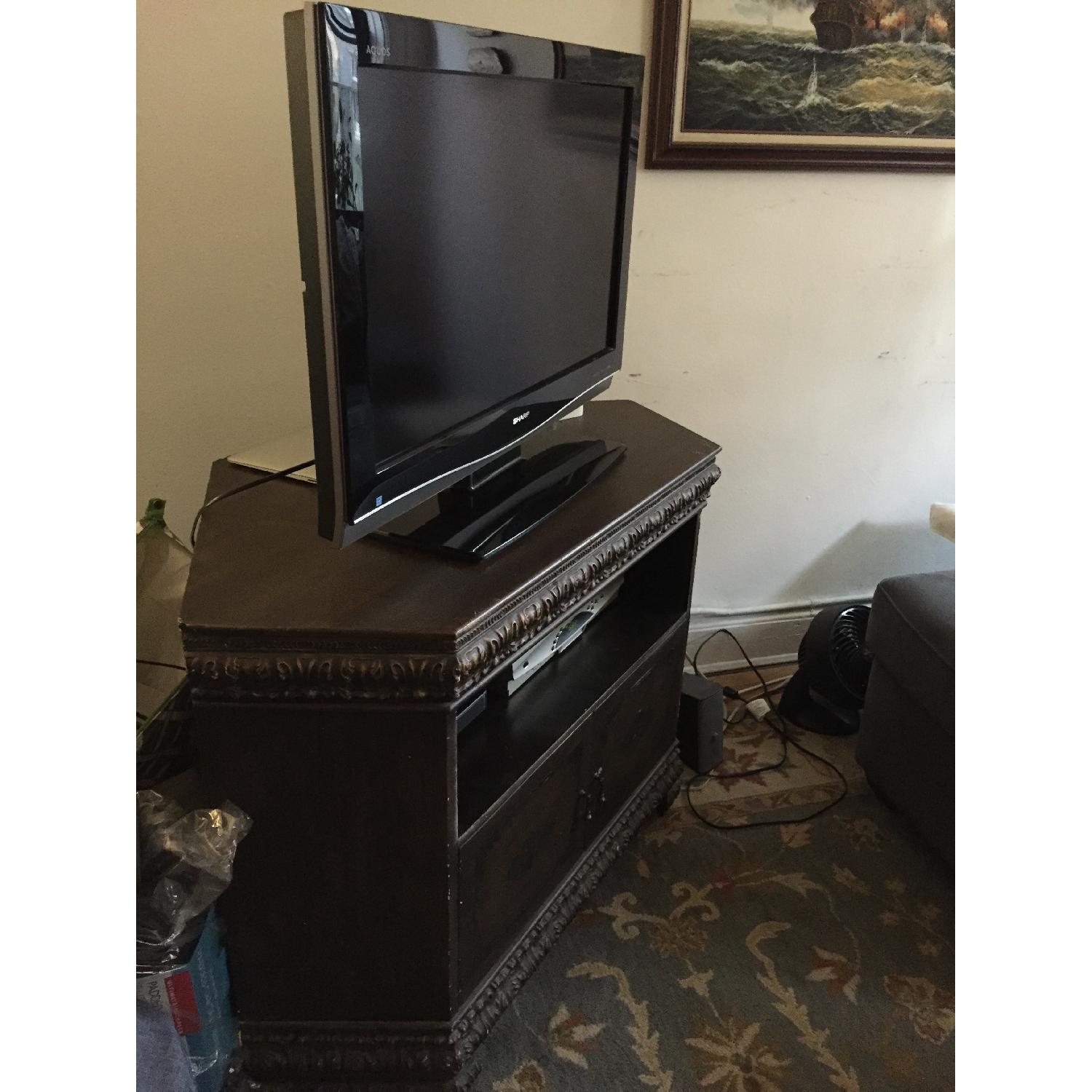 Corner TV Stand /Cabinet/ Serving Buffet - image-2