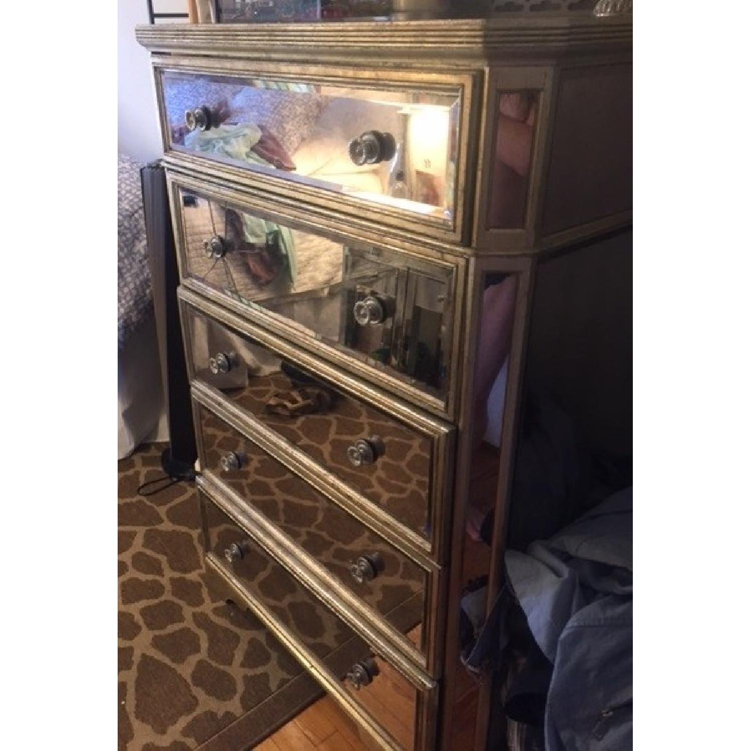 Z Gallerie Mirrored Dresser - image-2