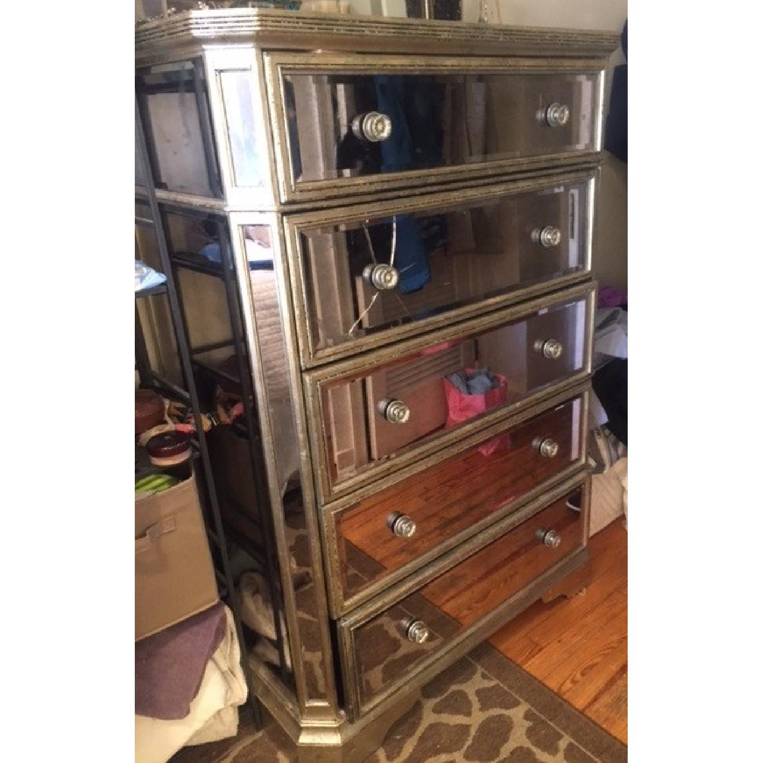 Z Gallerie Mirrored Dresser - image-3