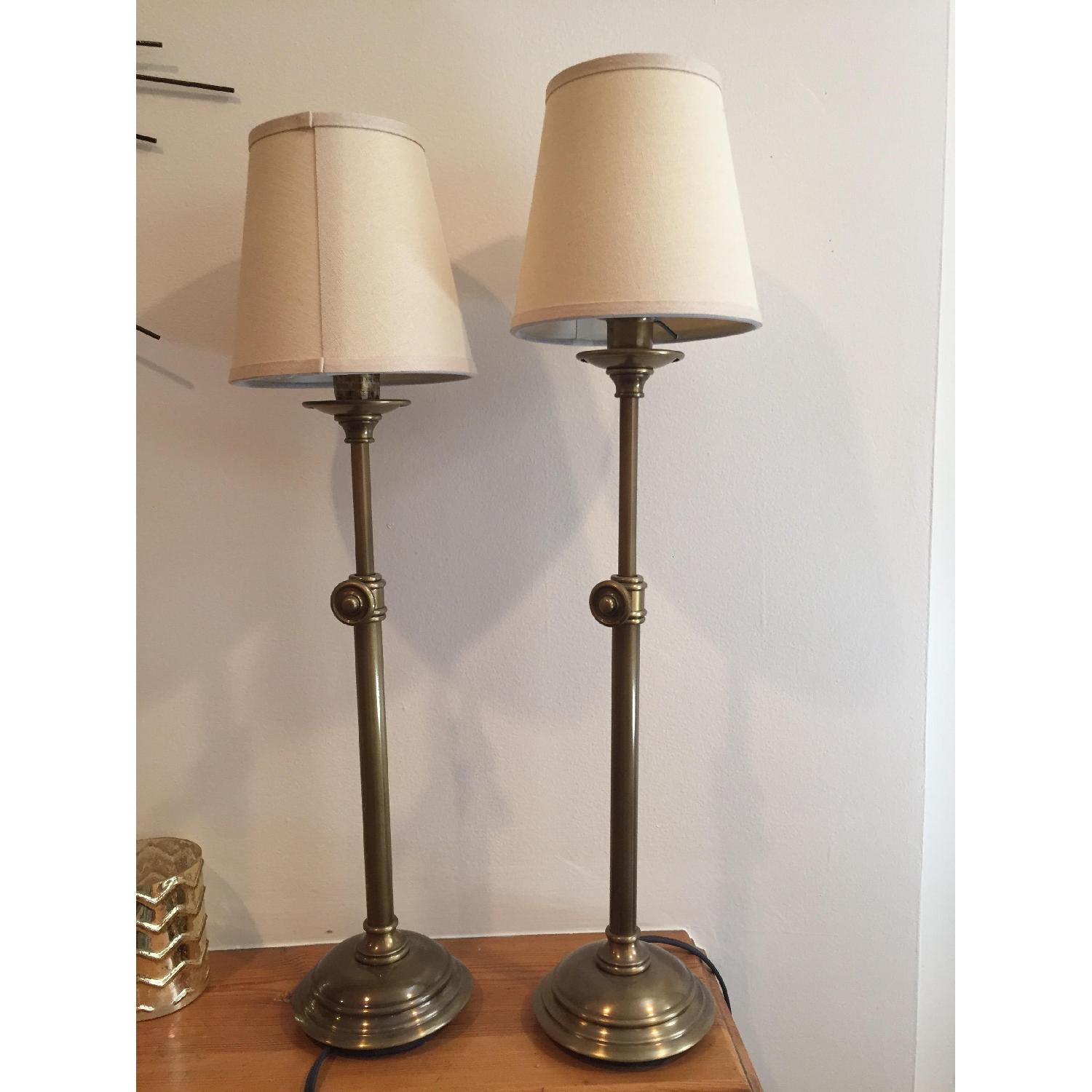 Pottery Barn Chelsea Bedside Lamps - Pair - image-4