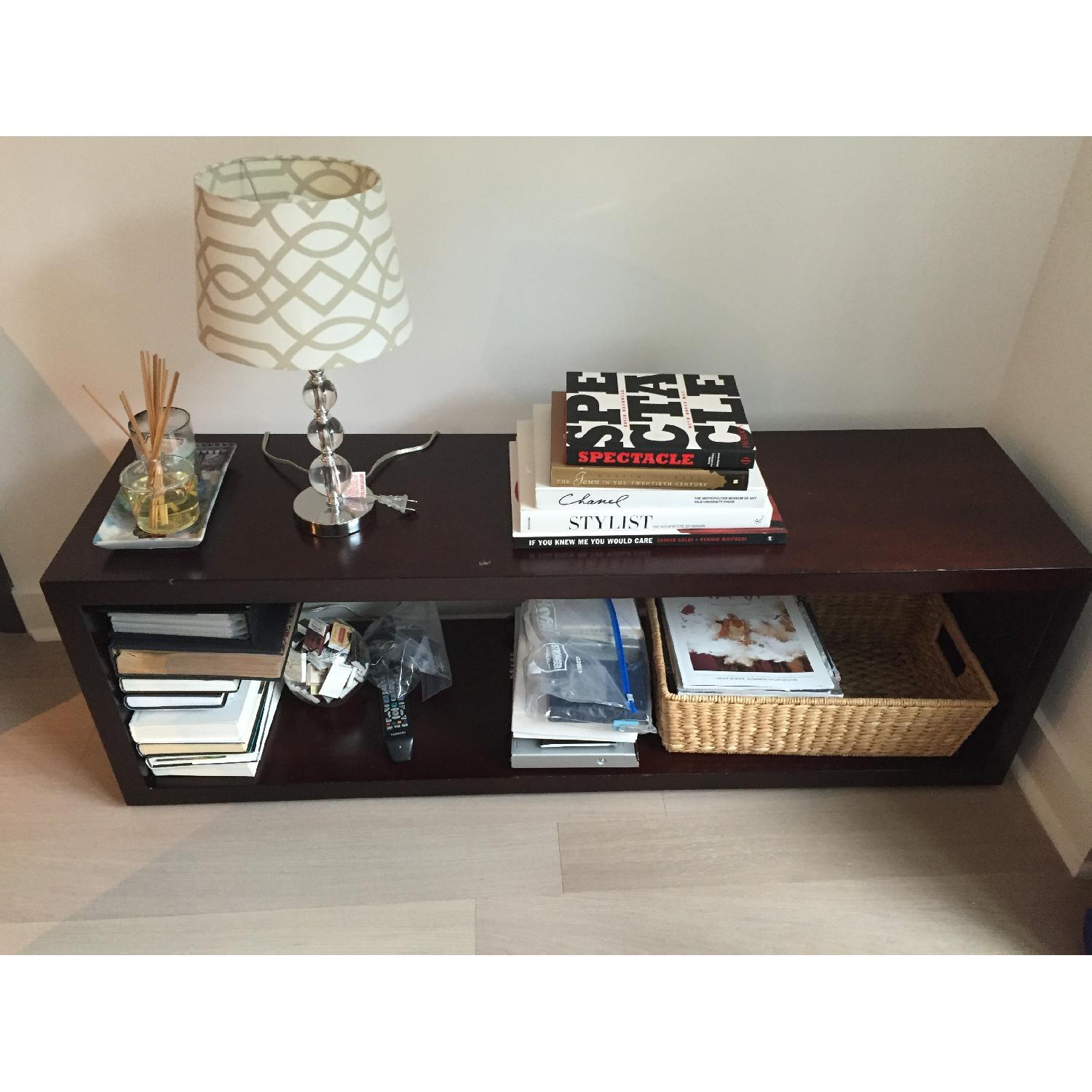 Crate & Barrel Modern Media Stand - image-1