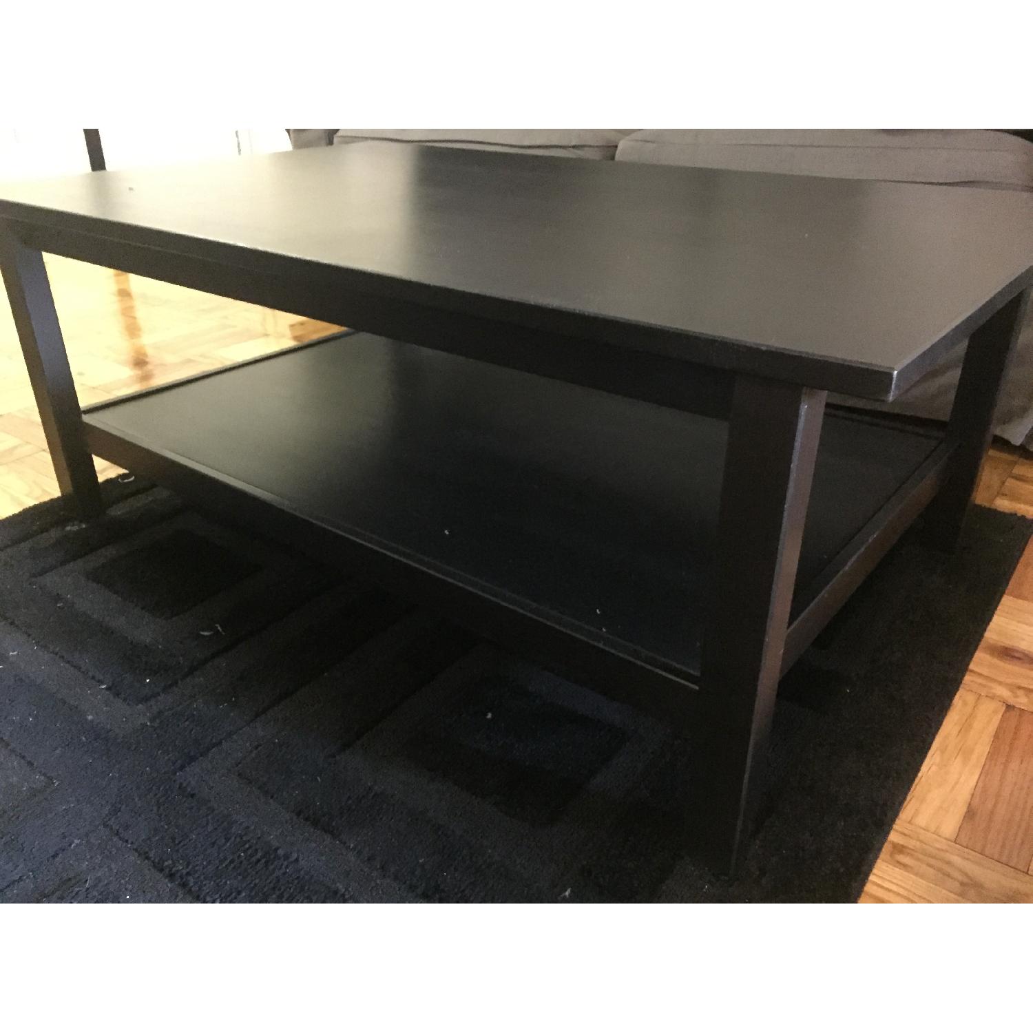 Ikea Black Coffee Table - image-1